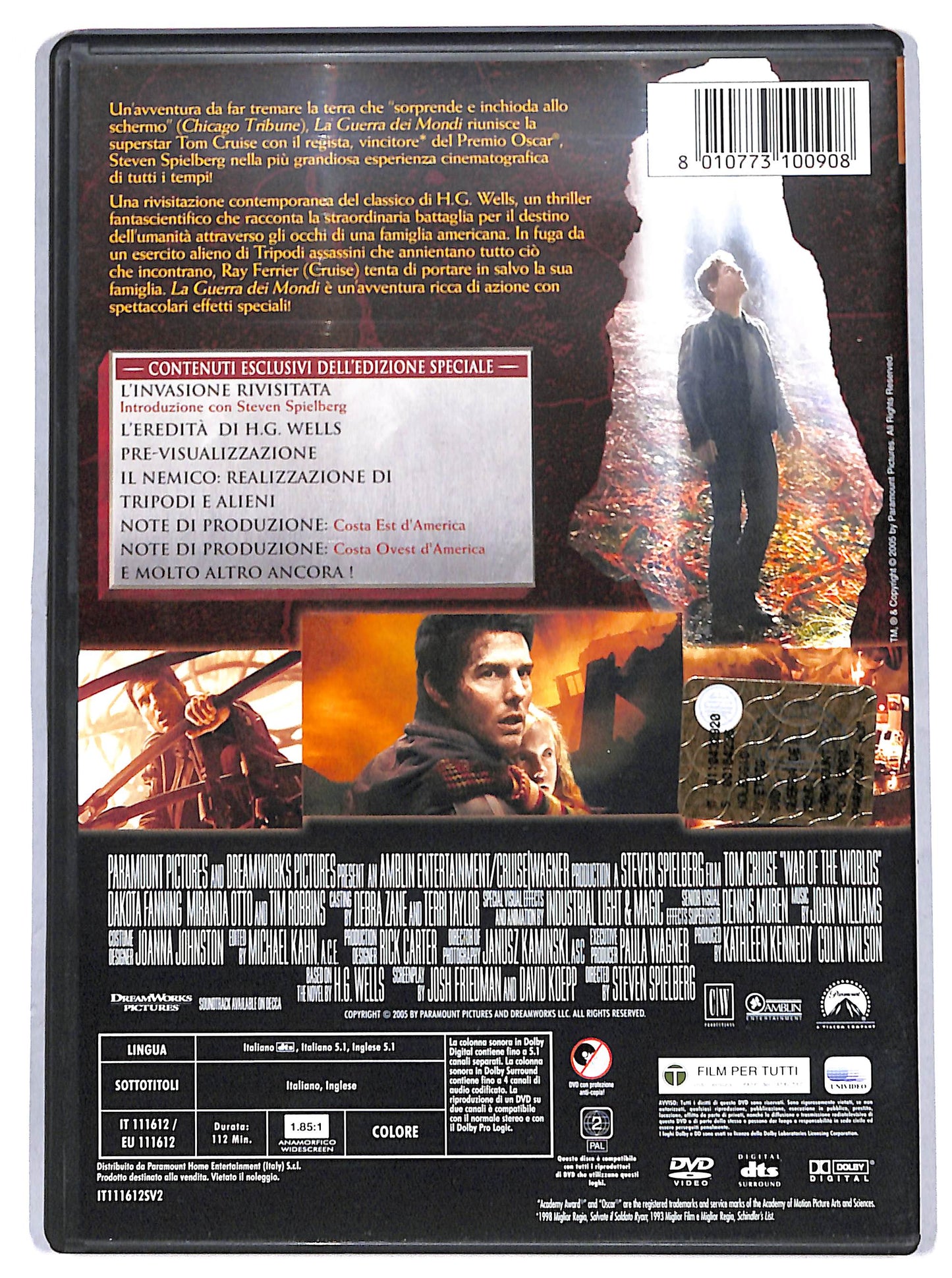 EBOND la guerra dei mondi EDIZIONE SPECIALE 2 dischi DVD DB727839