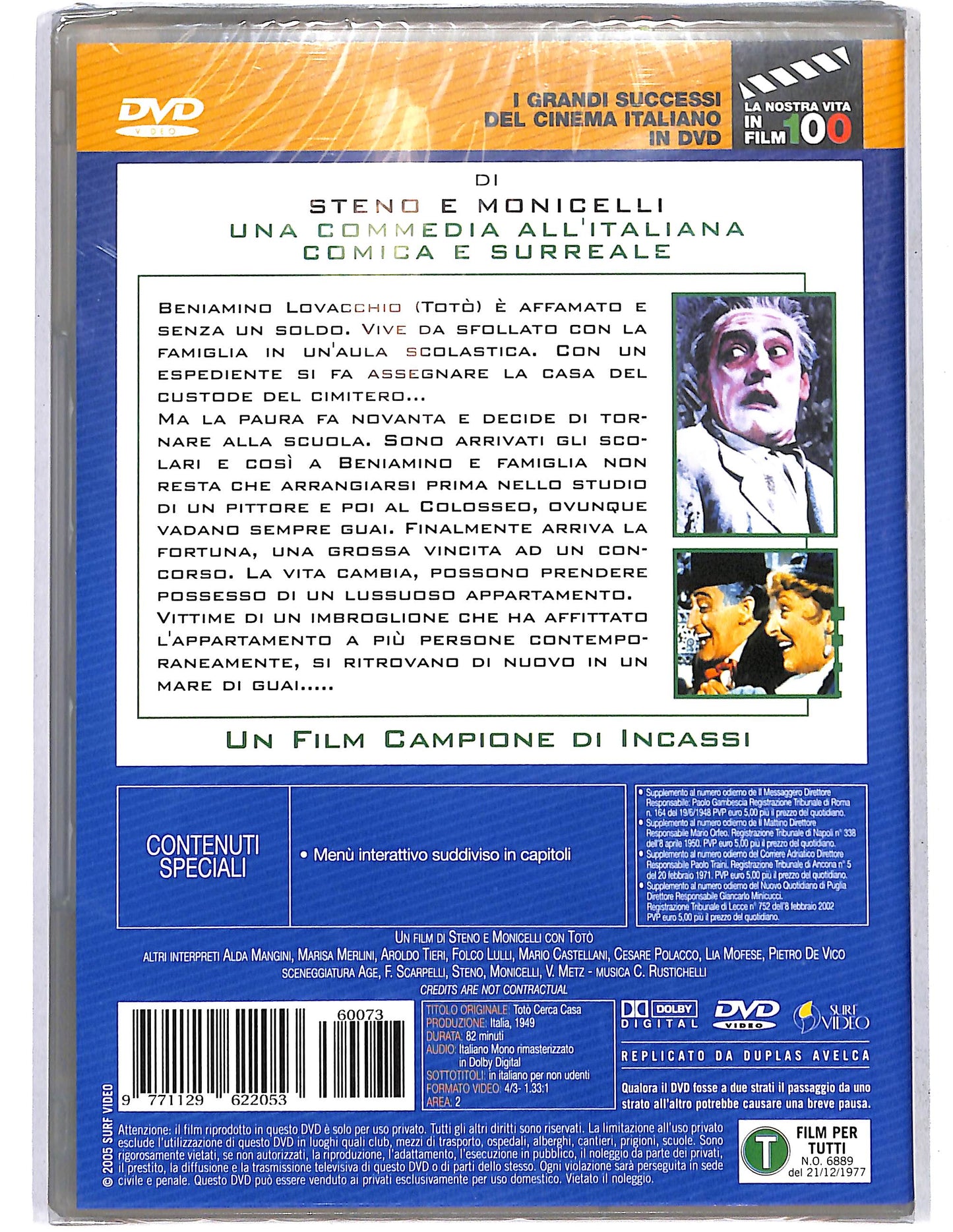 EBOND Toto cerca casa vol.73 EDITORIALE DVD DB727924