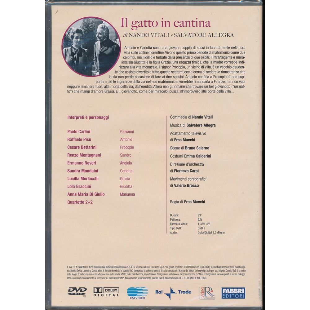 EBOND Le Grandi Operette: Il gatto in cantina DVD DB727933