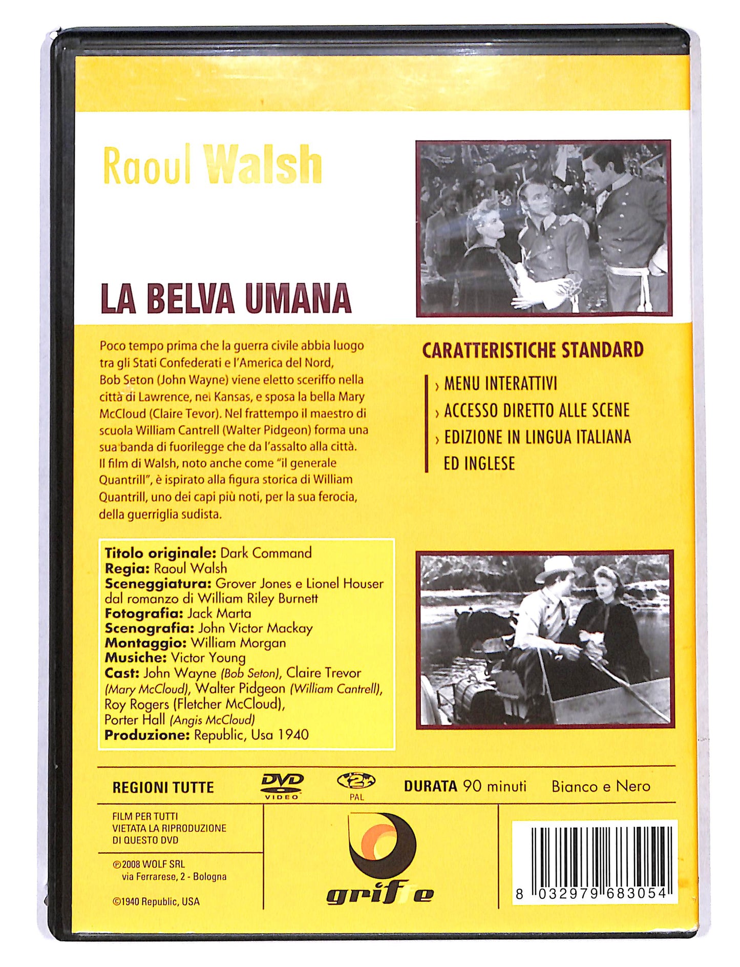 EBOND La belva umana EDITORIALE DVD DB728417