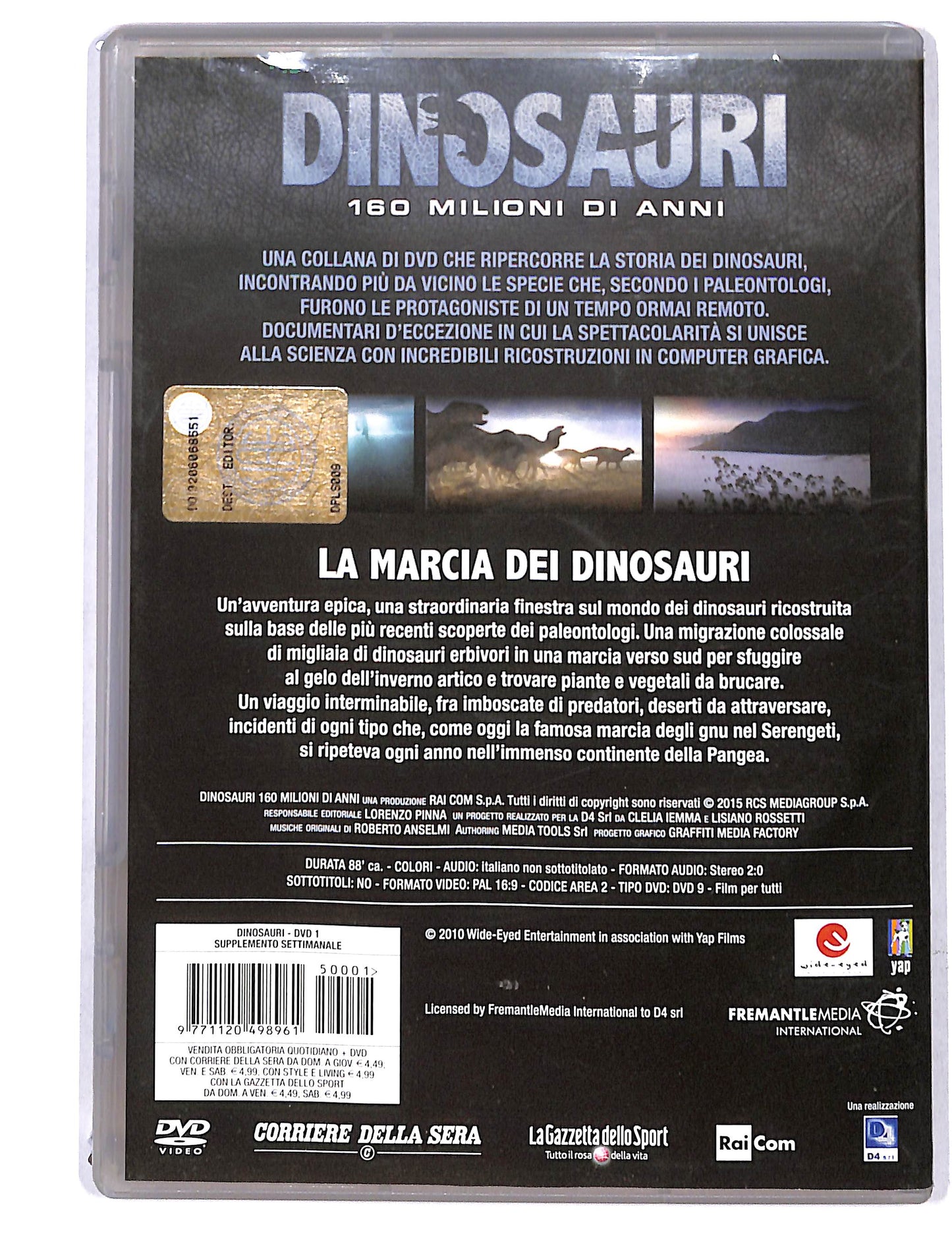 EBOND La Marcia dei dinosauri vol.1 EDITORIALE DVD DB728421