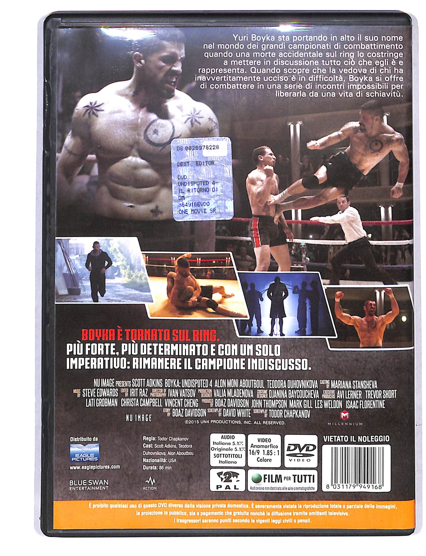 EBOND Undisputed Il Ritorno Di Boyka DVD DB728423
