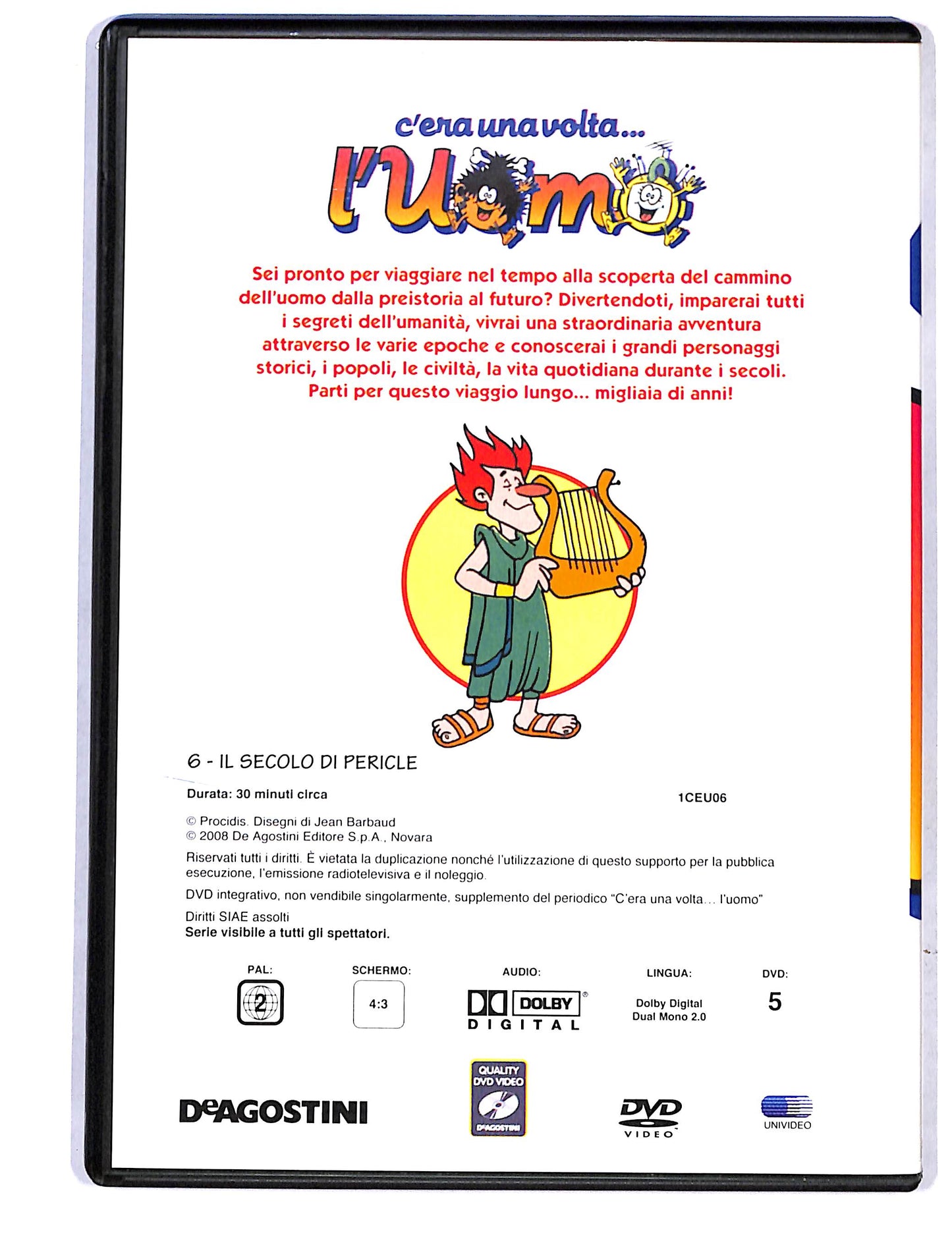 EBOND C'era una volta l'umano vol 6 il secolo di pericle DVD DB728433