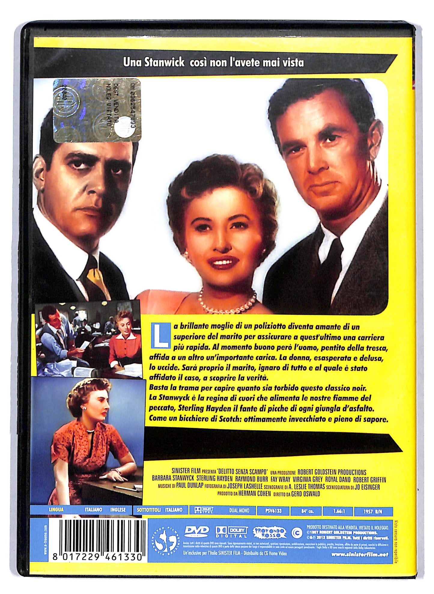 EBOND Delitto senza scampo DVD DB728436
