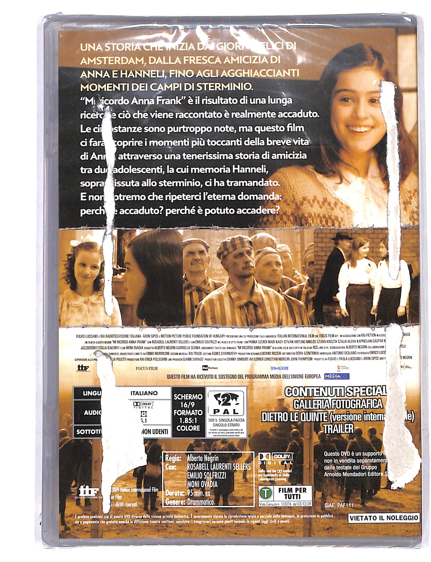 EBOND Mi ricordo Anna Frank EDITORIALE DVD DB728449