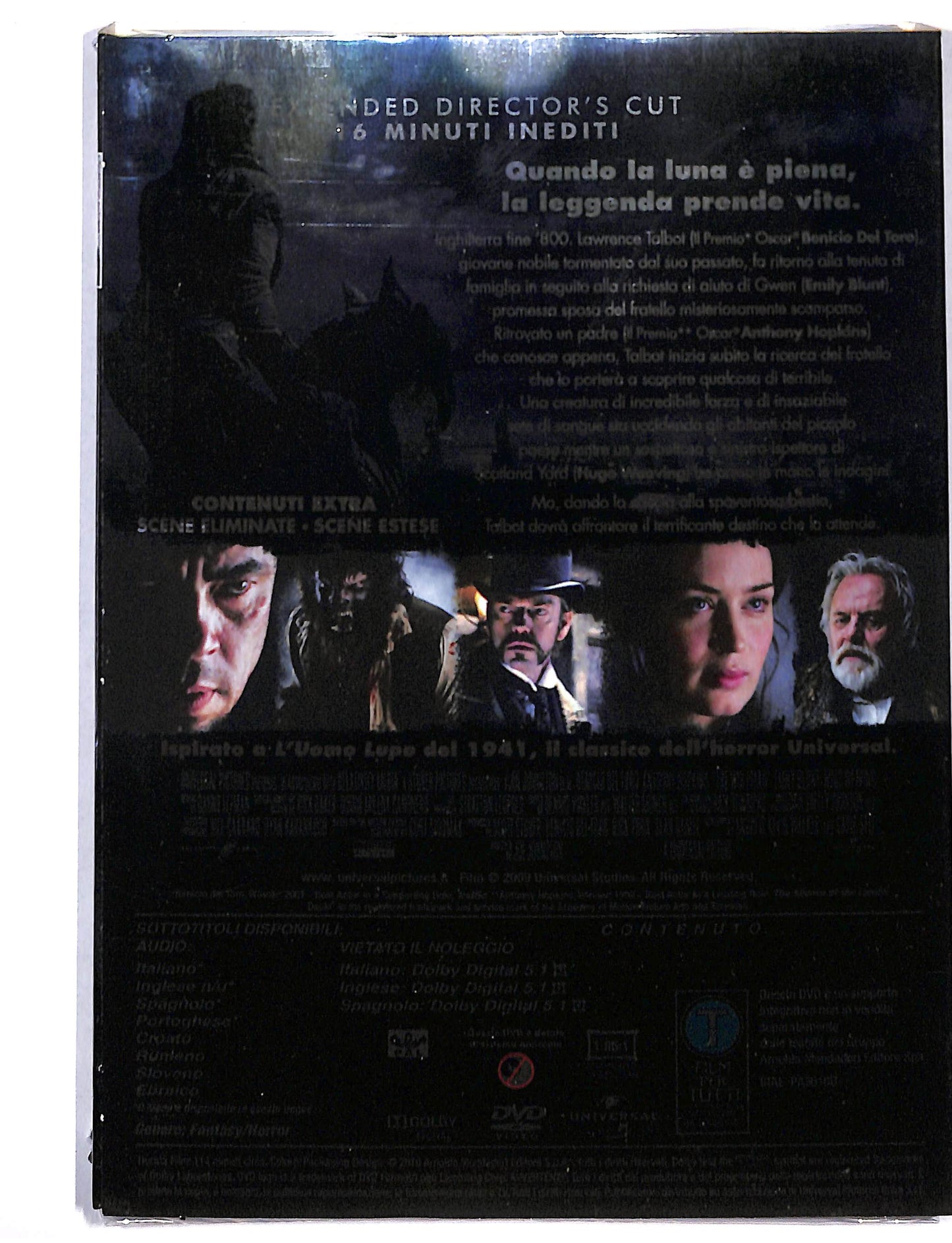 EBOND Wolfman extended director's cut DVD DB728459