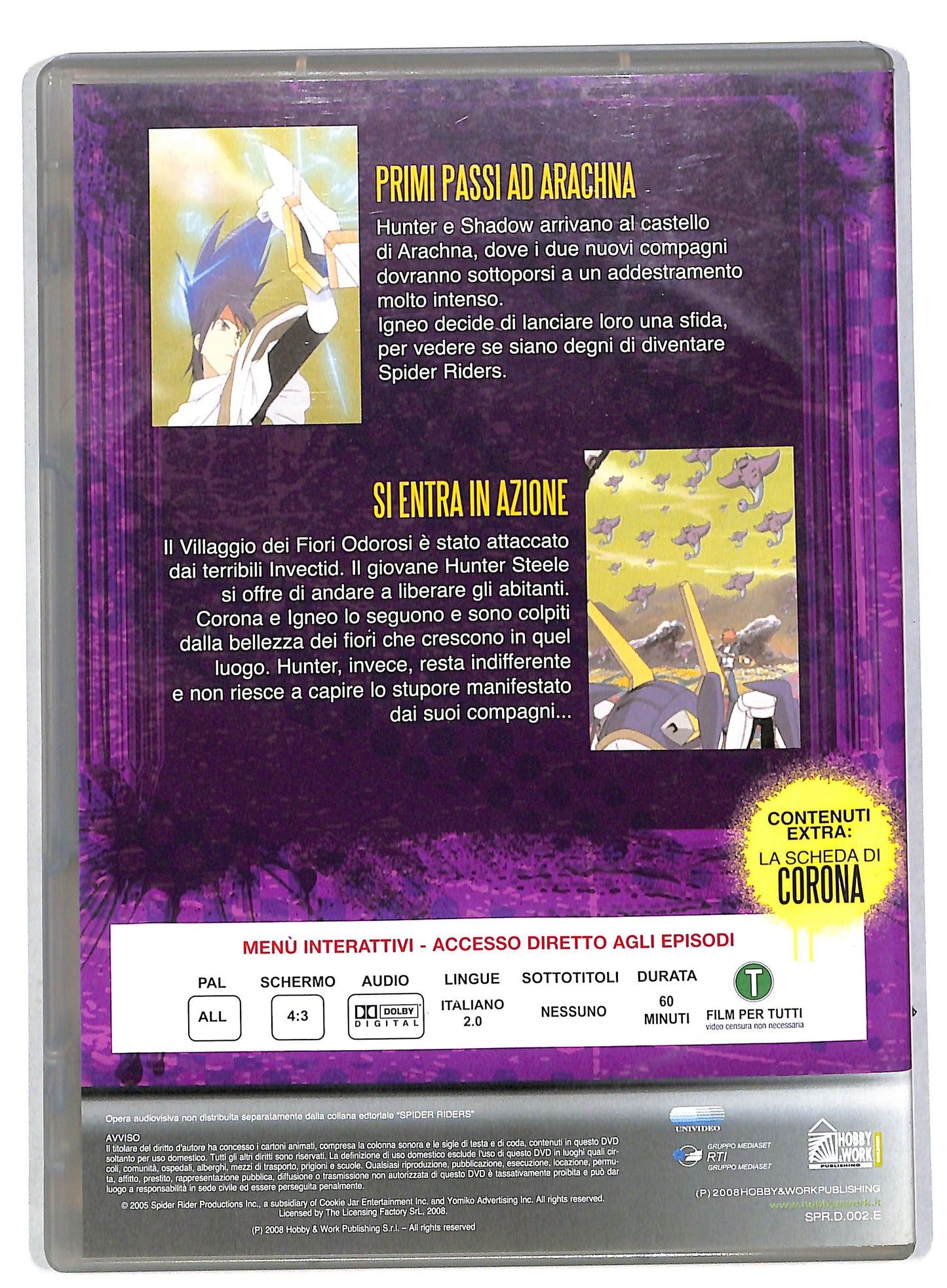 EBOND Spider riders volume 2 EDITORIALE DVD DB728826