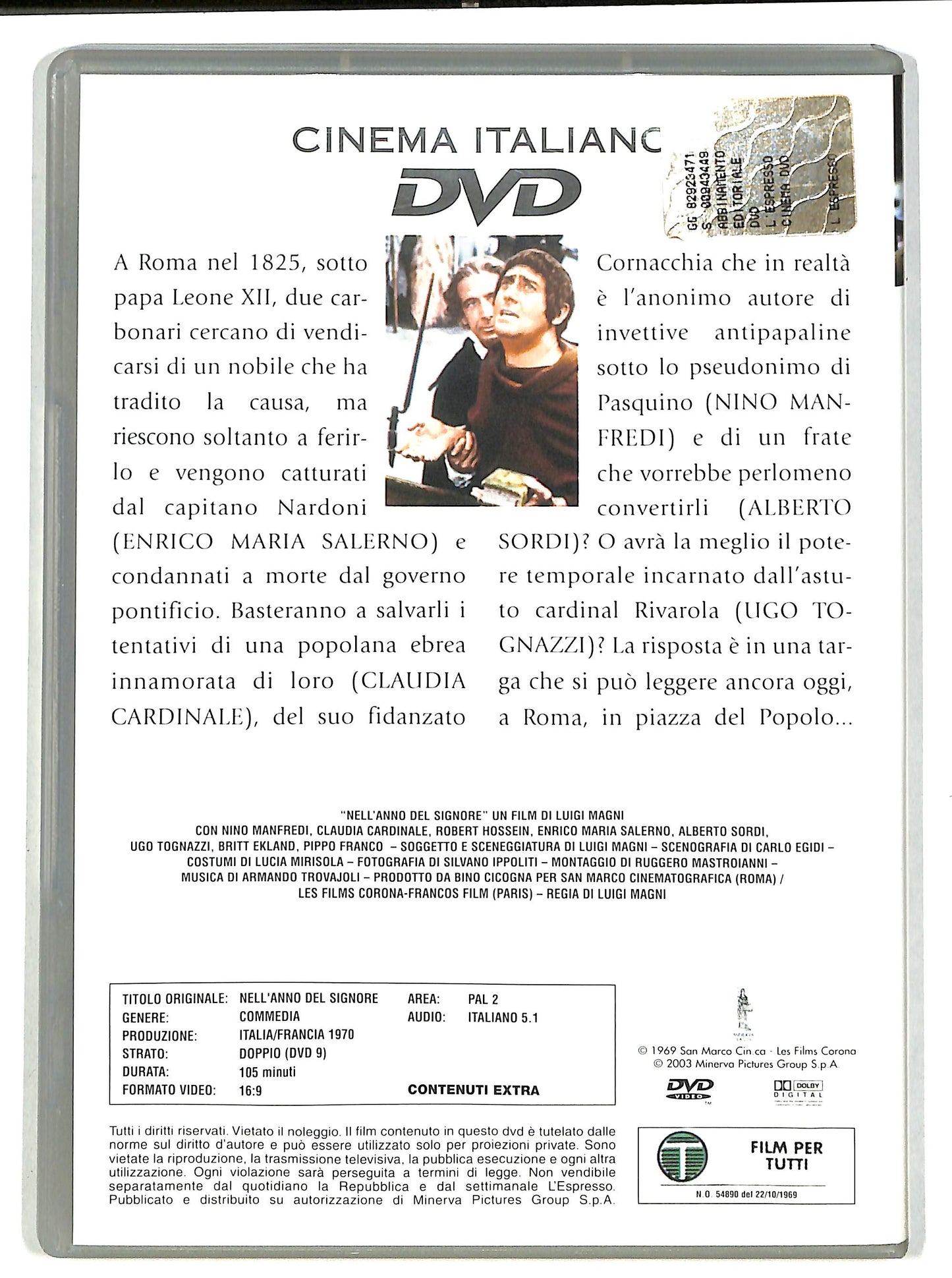 EBOND Nell'anno del Signore DVD DB729354