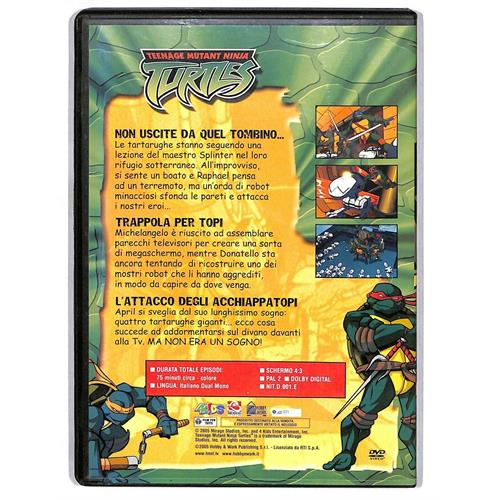 EBOND Teenage Mutant Ninja Turtles Tartarughe Ninjja Vol.1 Eps.1,2,3 DVD DB729656
