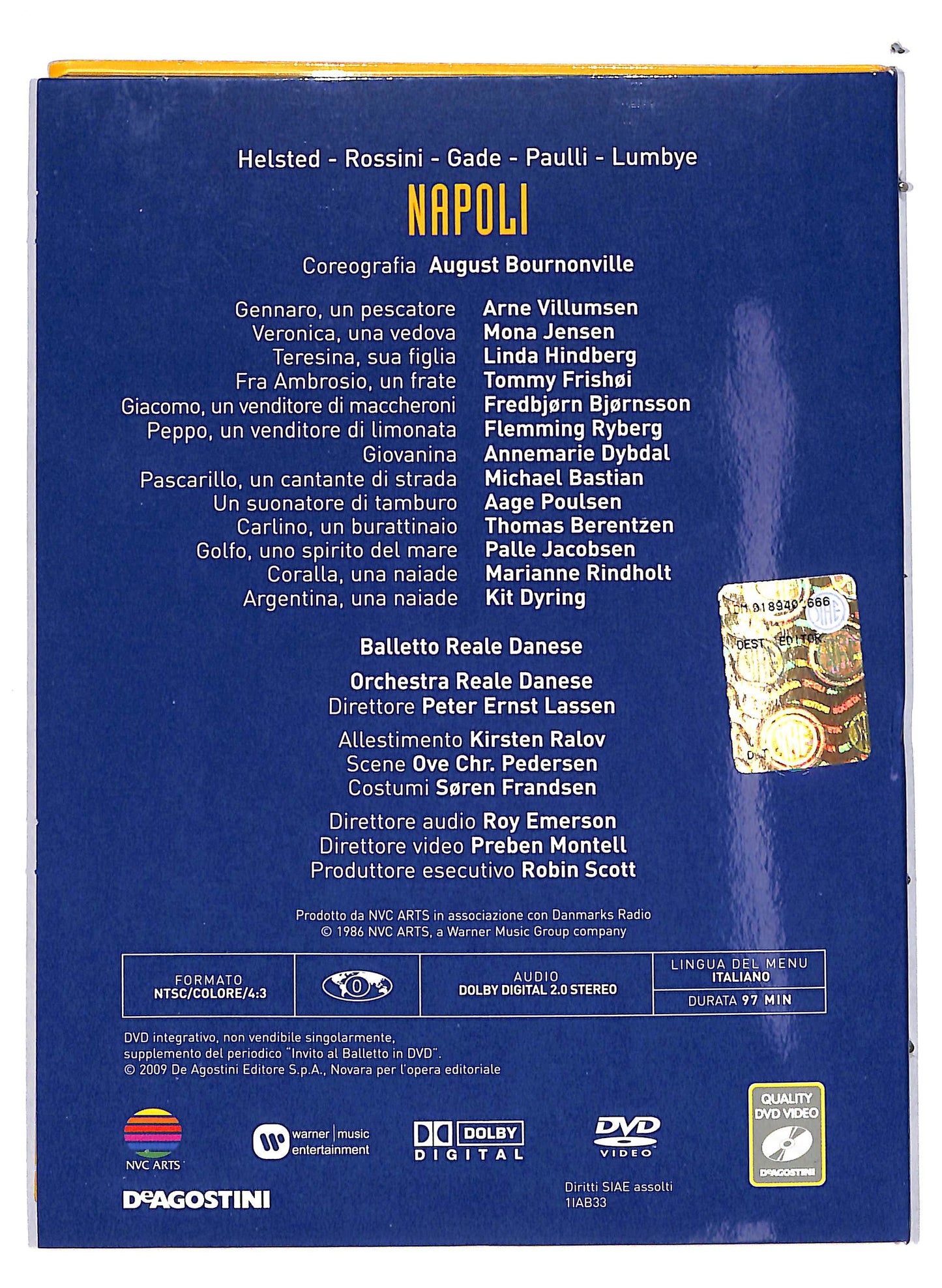 EBOND Invito al balletto in Napoli vol.33 EDITORIALE DVD DB729921