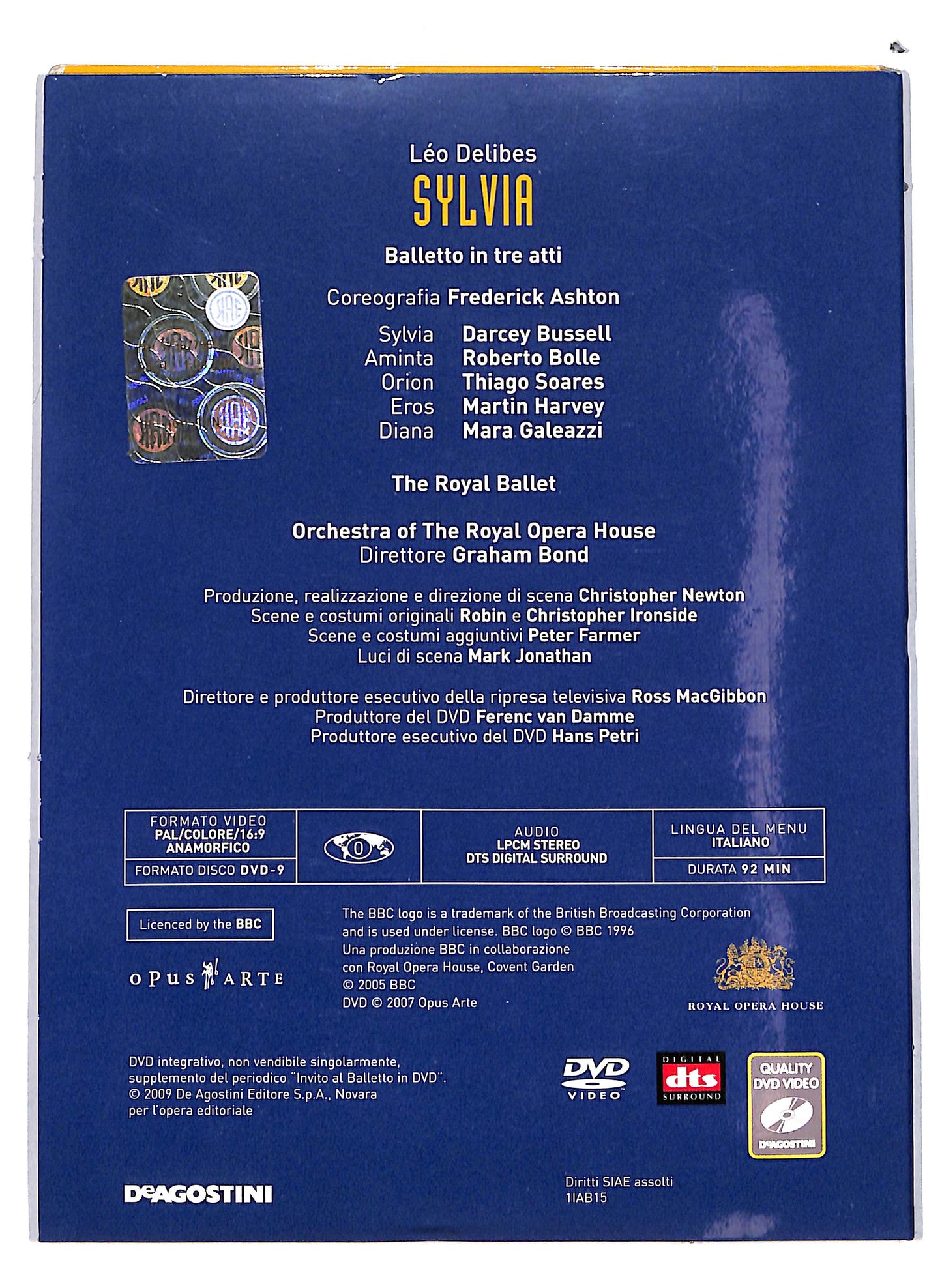 EBOND Invito al balletto in Sylvia vol.15 EDITORIALE DVD DB729933