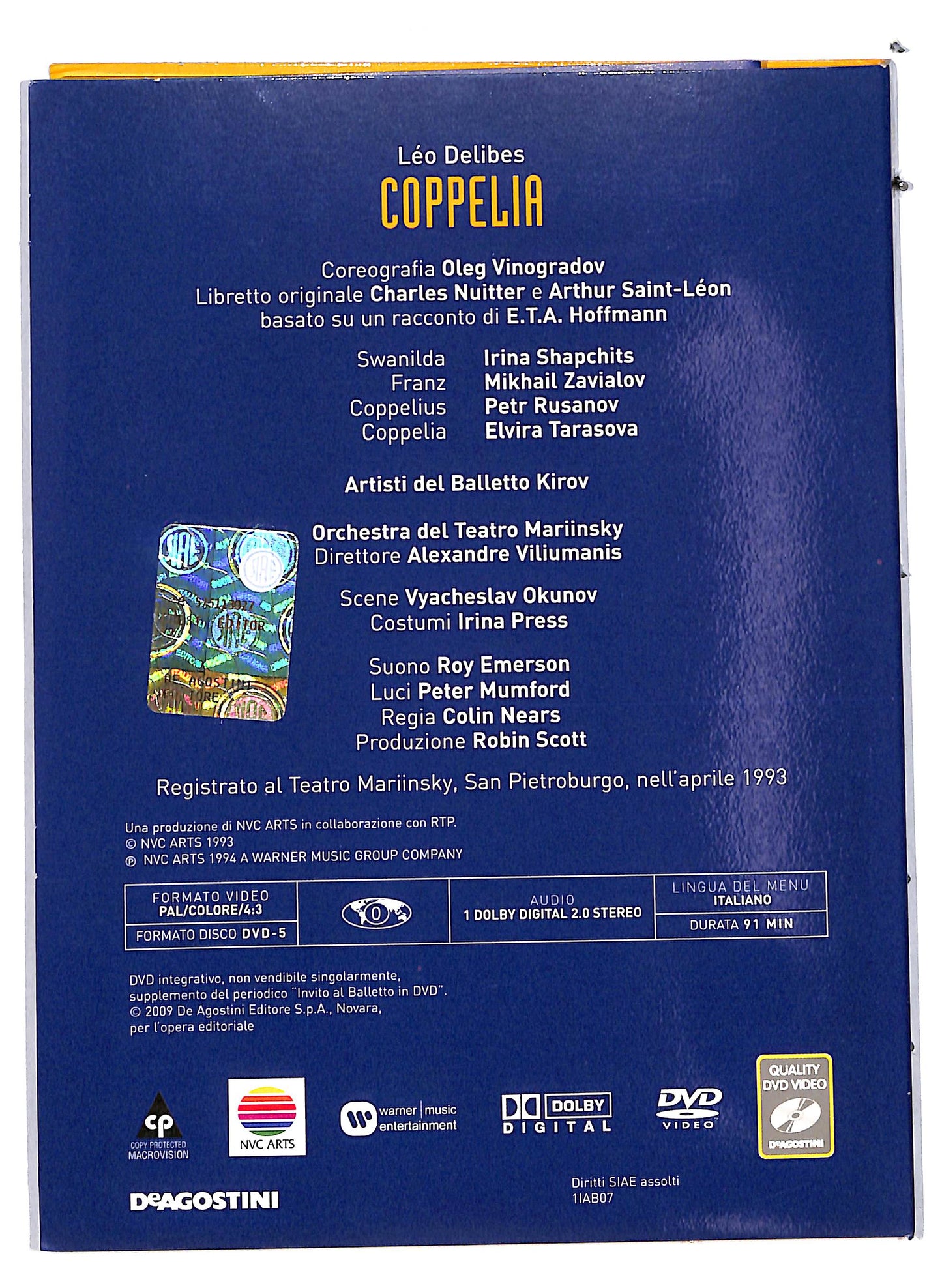 EBOND Invito al balletto in Coppelia vol 7 EDITORIALE DVD DB729936
