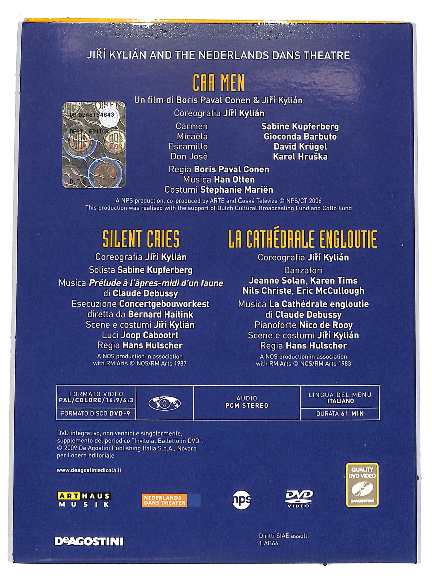 EBOND Invito al balletto in dvd Car Men Vol 66 EDITORIALE DVD DB729940