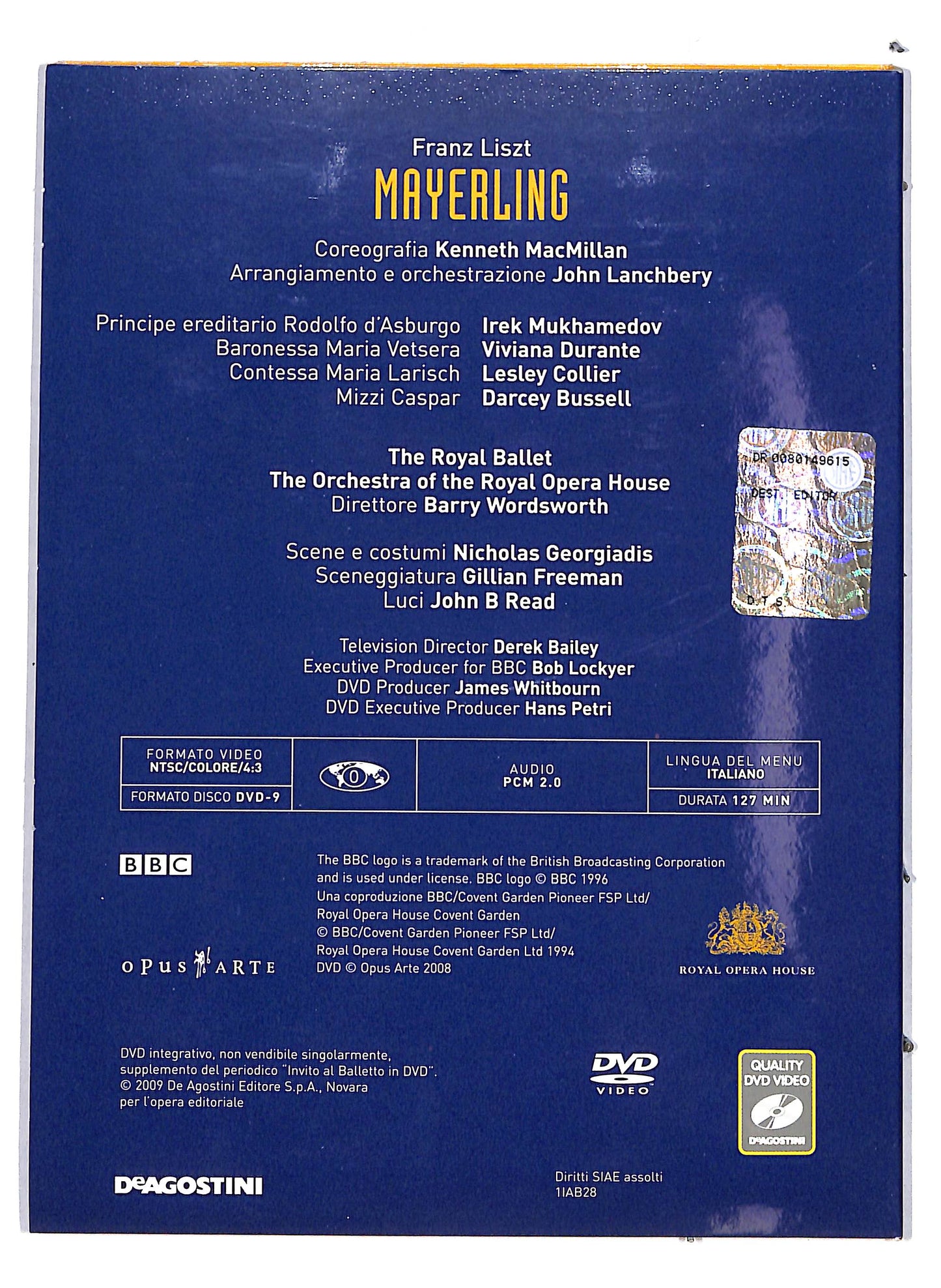 EBOND Invito al balletto in Mayerling vol.28 EDITORIALE DVD DB729959