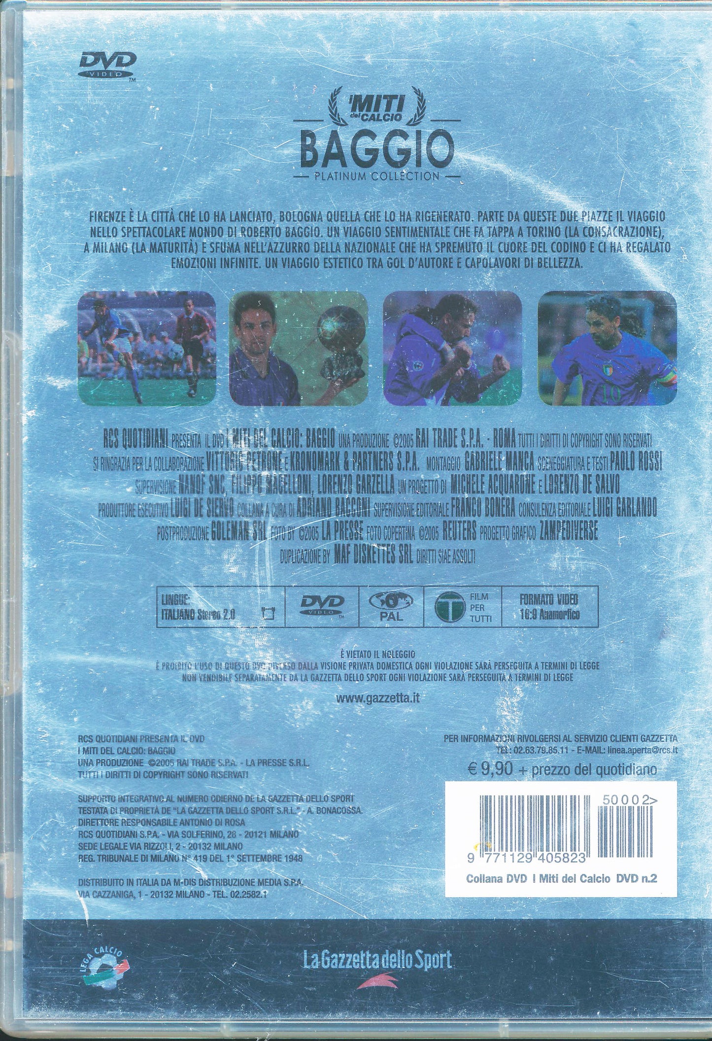 EBOND Baggio (Platinum Collection) DVD DB729981