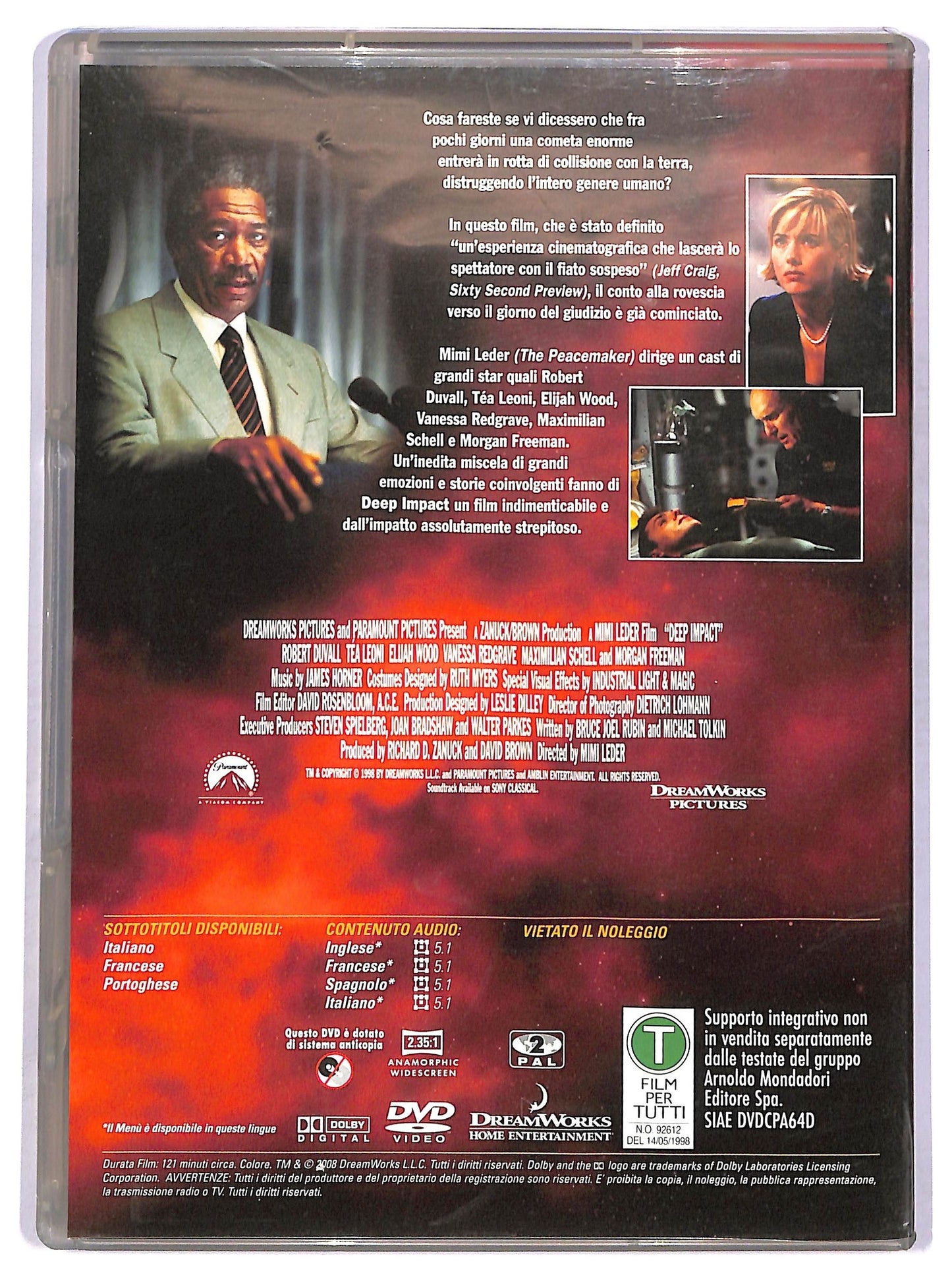 EBOND deep impact DVD DB730343
