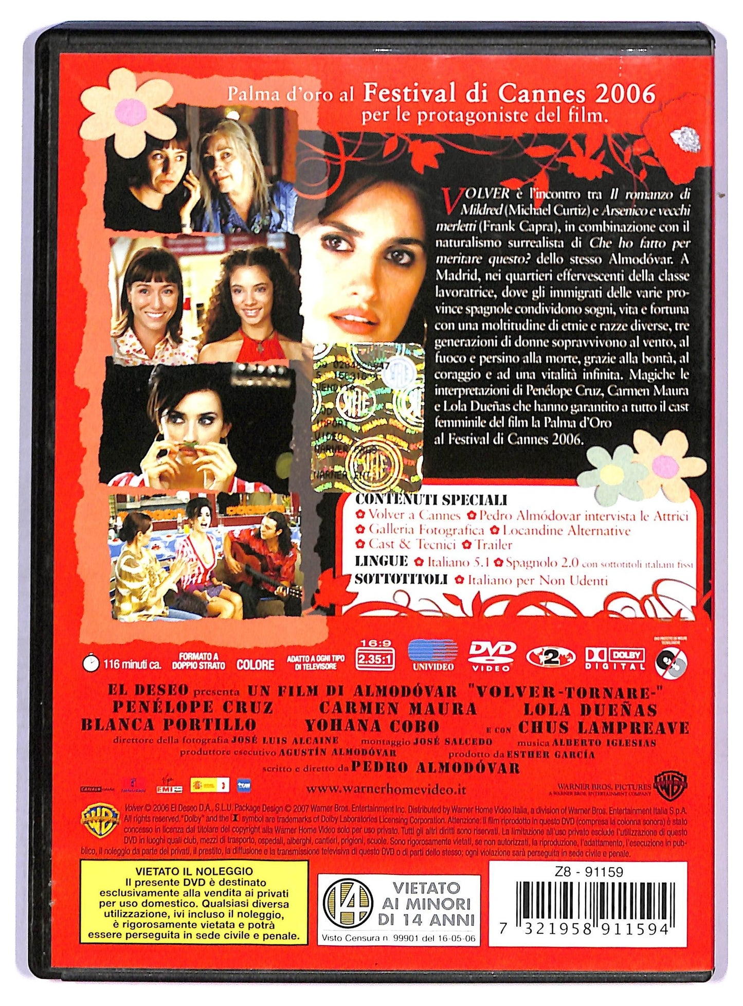 EBOND Volver - Tornare DVD DB730362