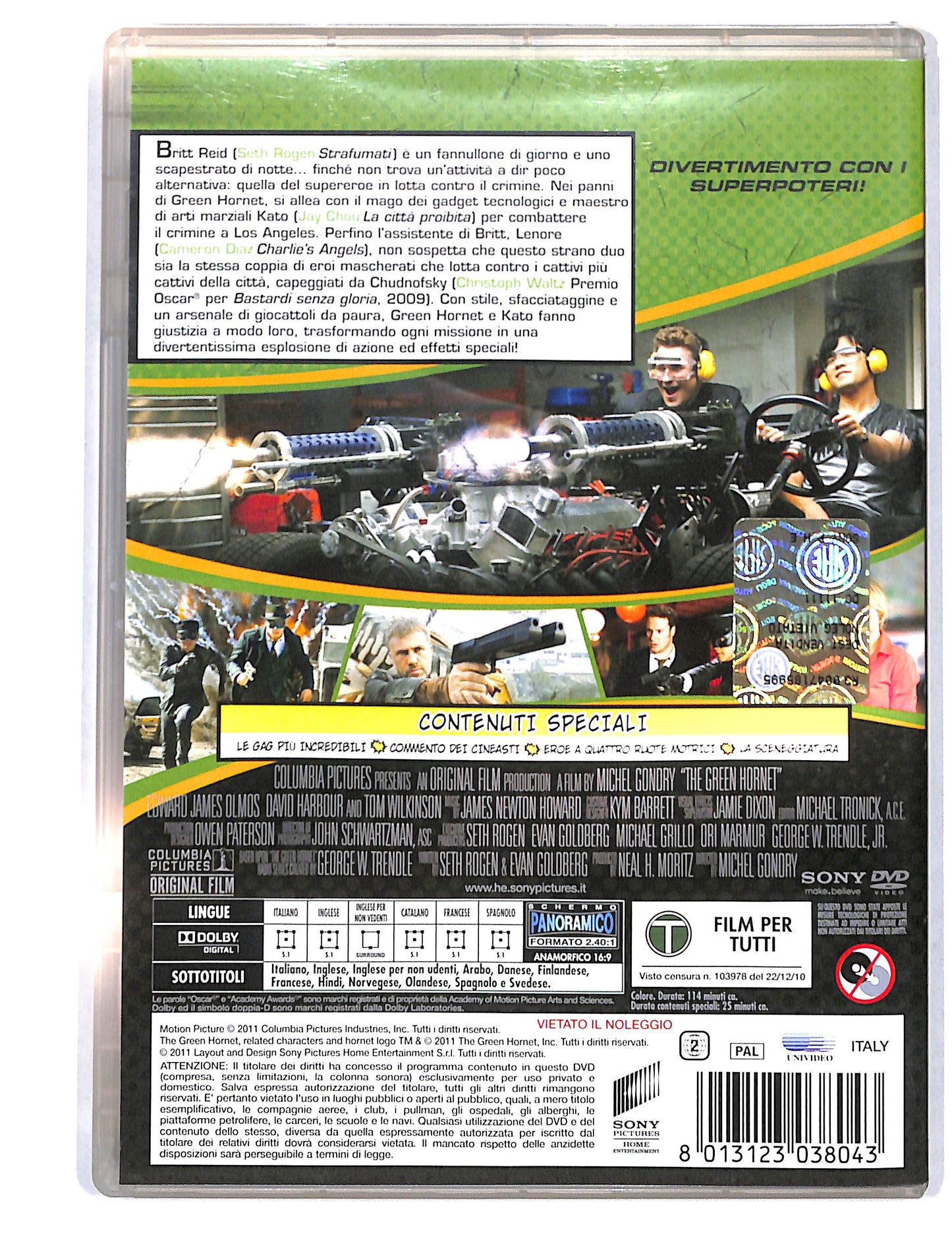 EBOND The Green Hornet NOLEGGIO DVD DB730613