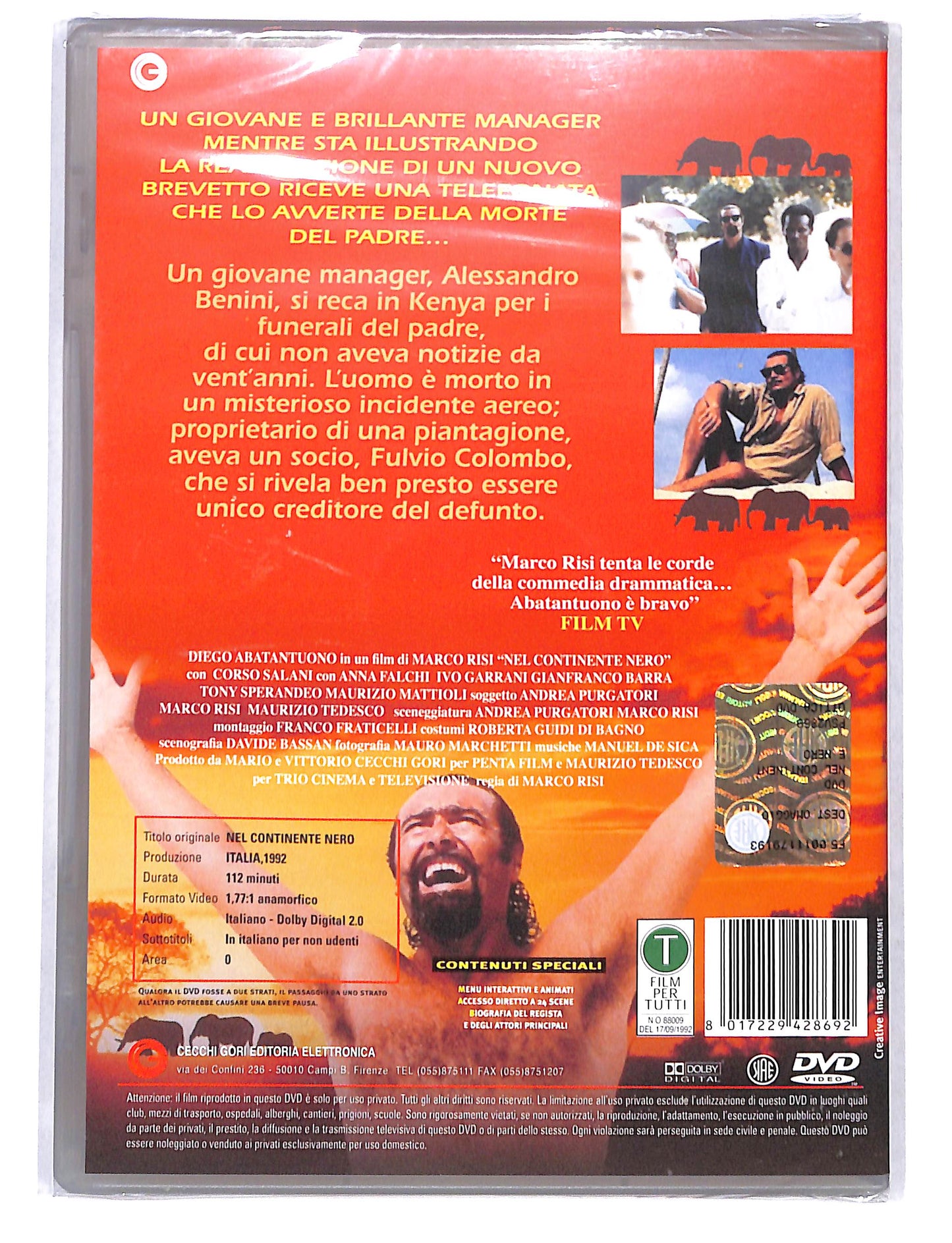 EBOND Nel Continente Nero DVD DB730623