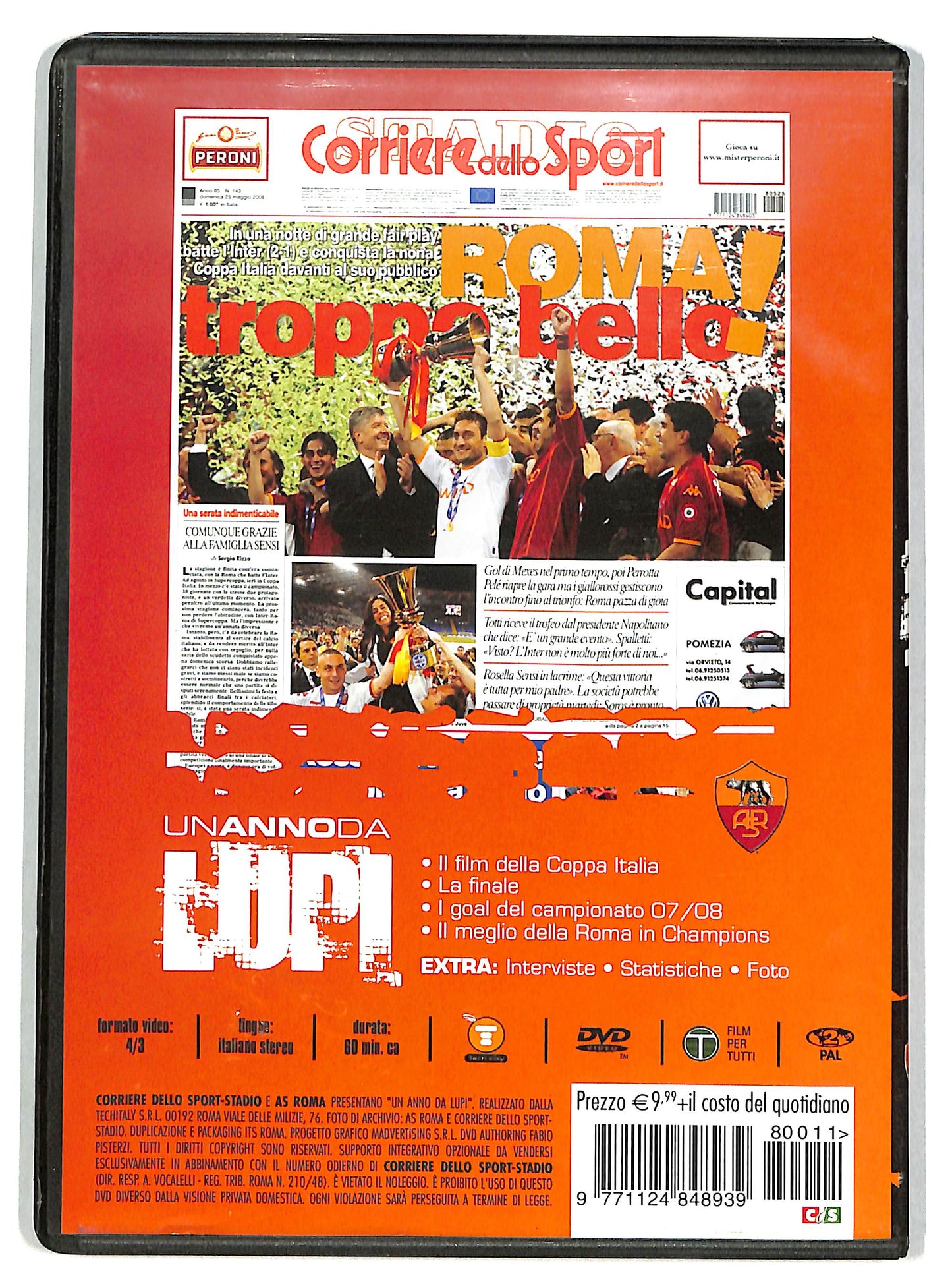 EBOND UN ANNO DA LUPI DVD DB731601