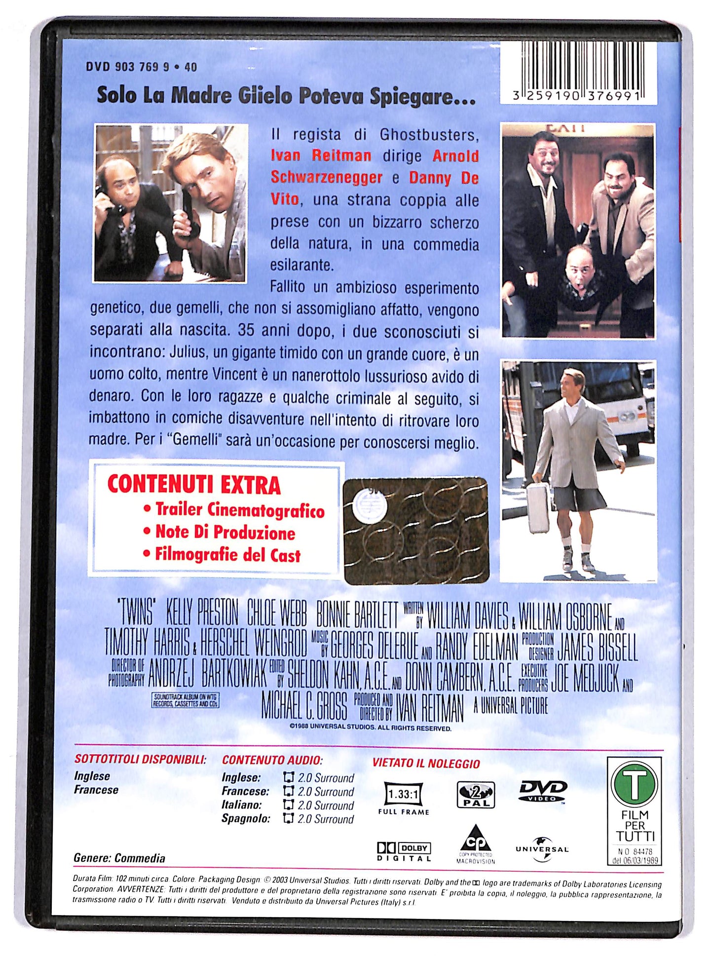 EBOND i gemelli DVD DB731605