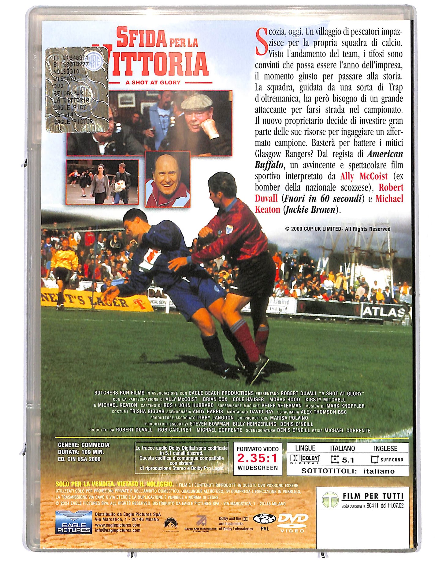 EBOND Sfida per la vittoria slimcase EDITORIALE DVD DB731616