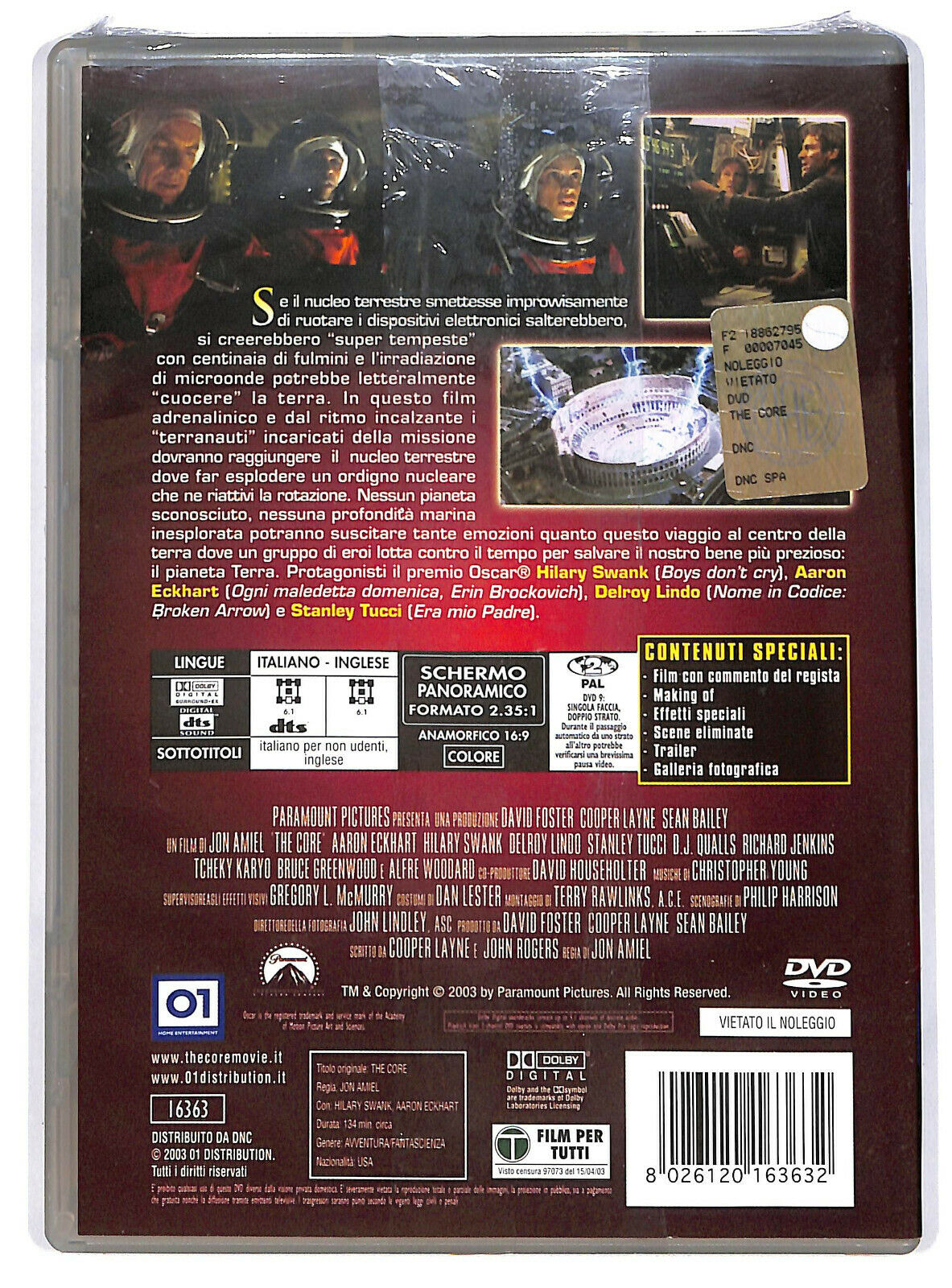 EBOND The Core DVD DB731657
