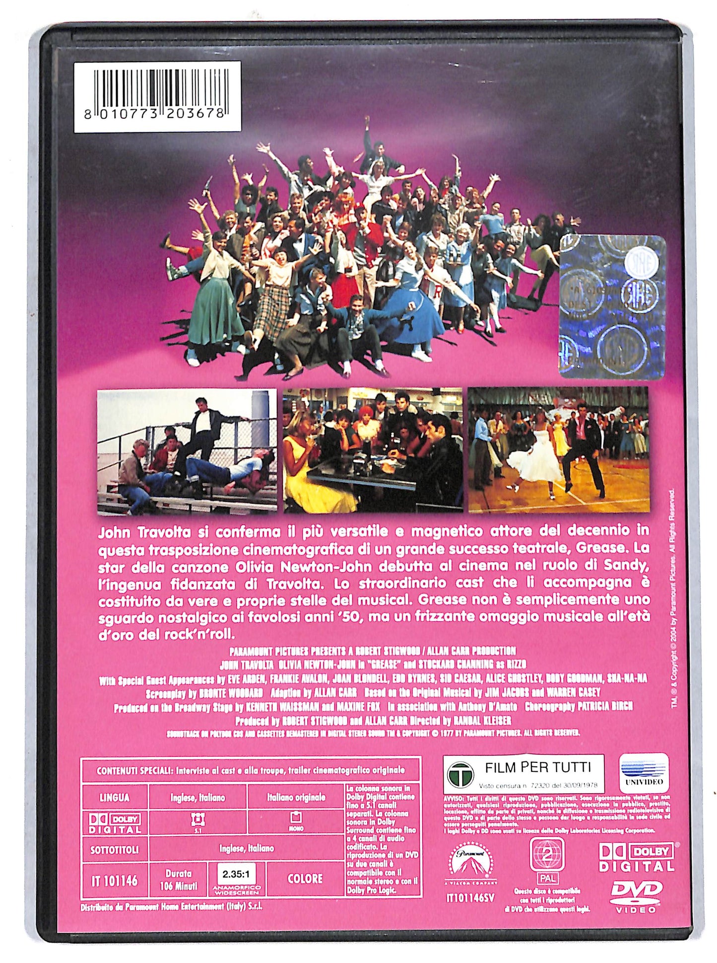 EBOND Grease DVD DB732163