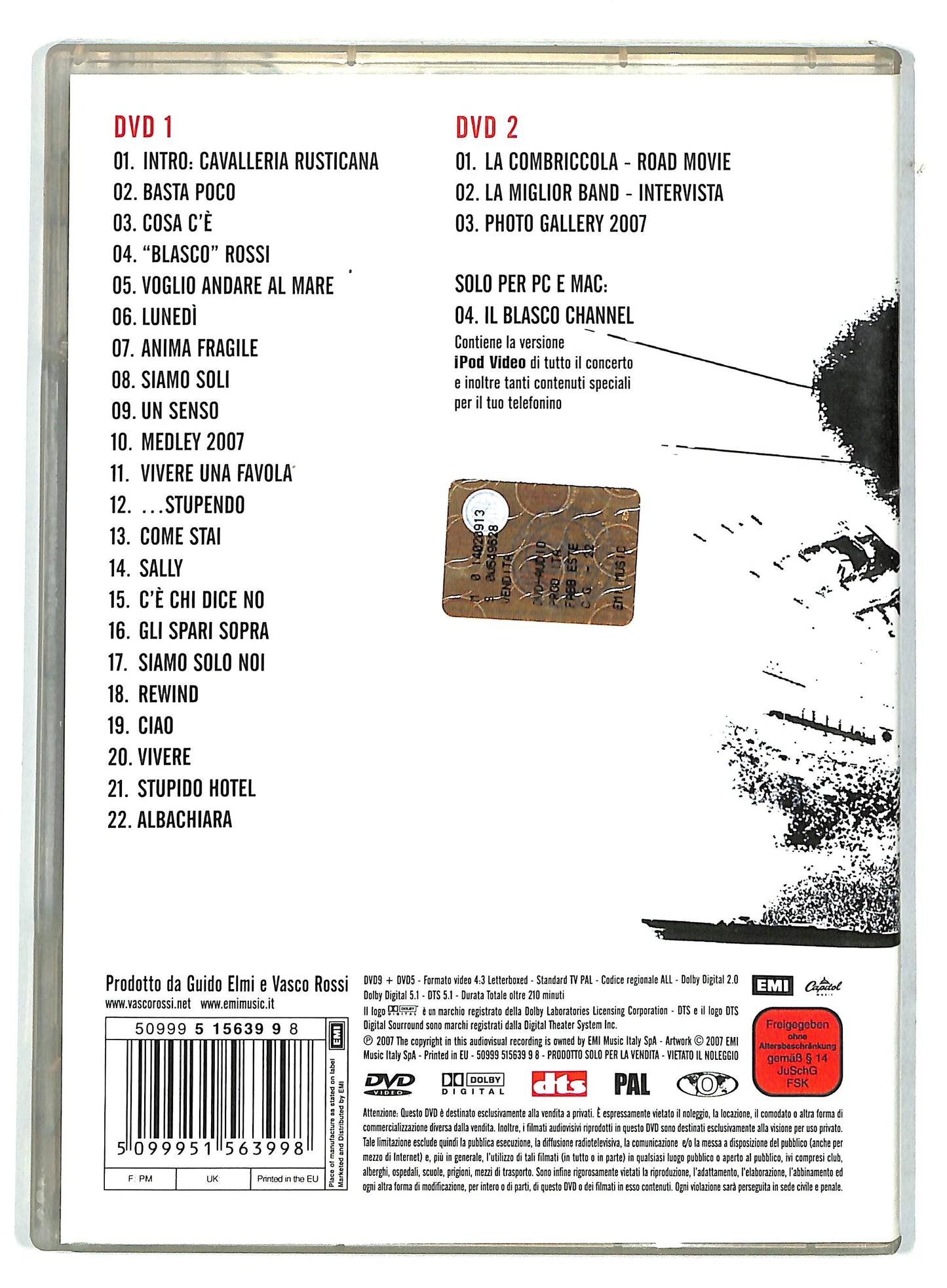EBOND Vasco Olimpico 07 DVD DB732165