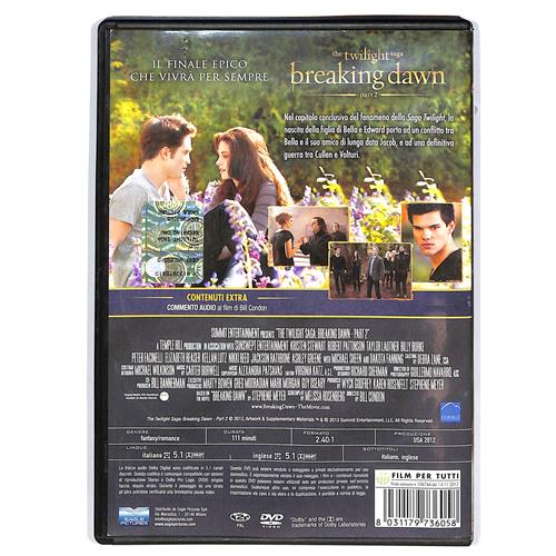 EBOND The Twilight Saga: Breaking Dawn - Parte 2 Noleggio DVD DB732627