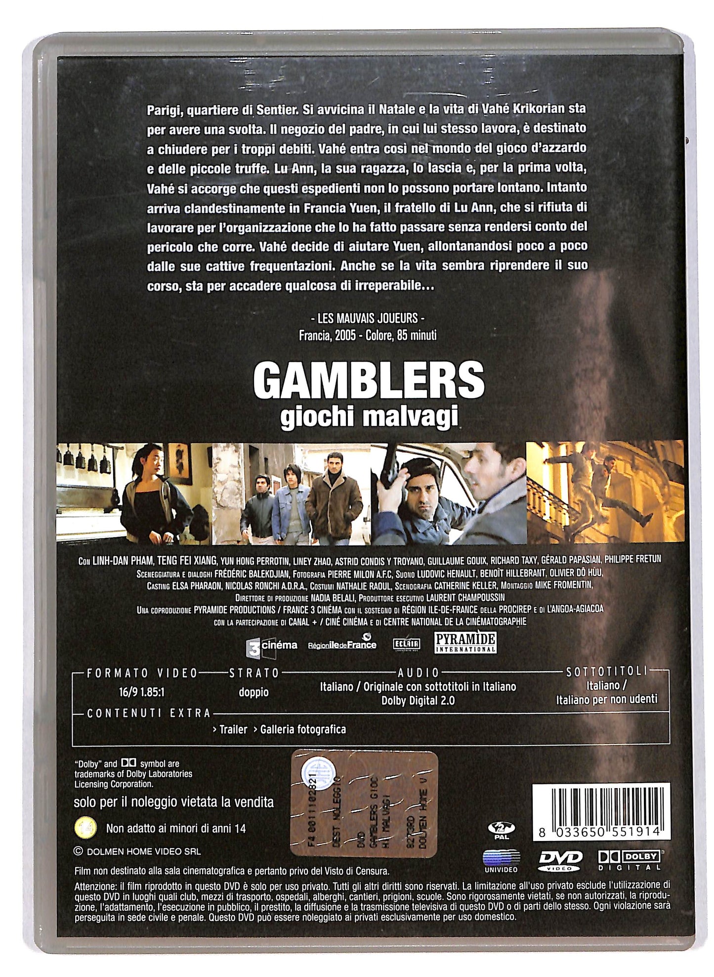 EBOND Gamblers - Giochi malvagi - NOLEGGIO NOLEGGIO DVD DB732936