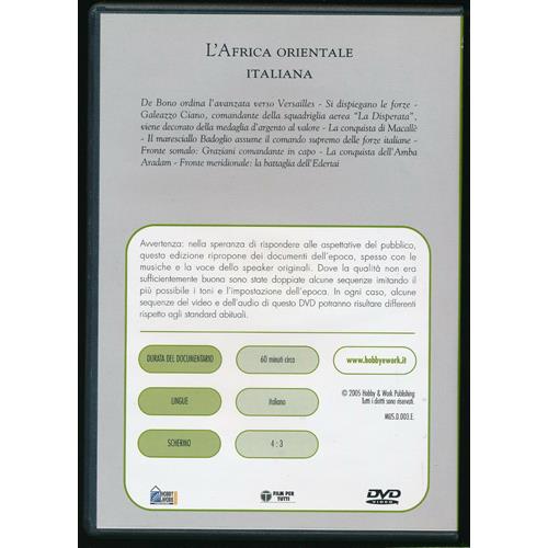 EBOND Mussolini e Il Fascismo L'africa Orientale Italiana Editoriale DVD DB732947