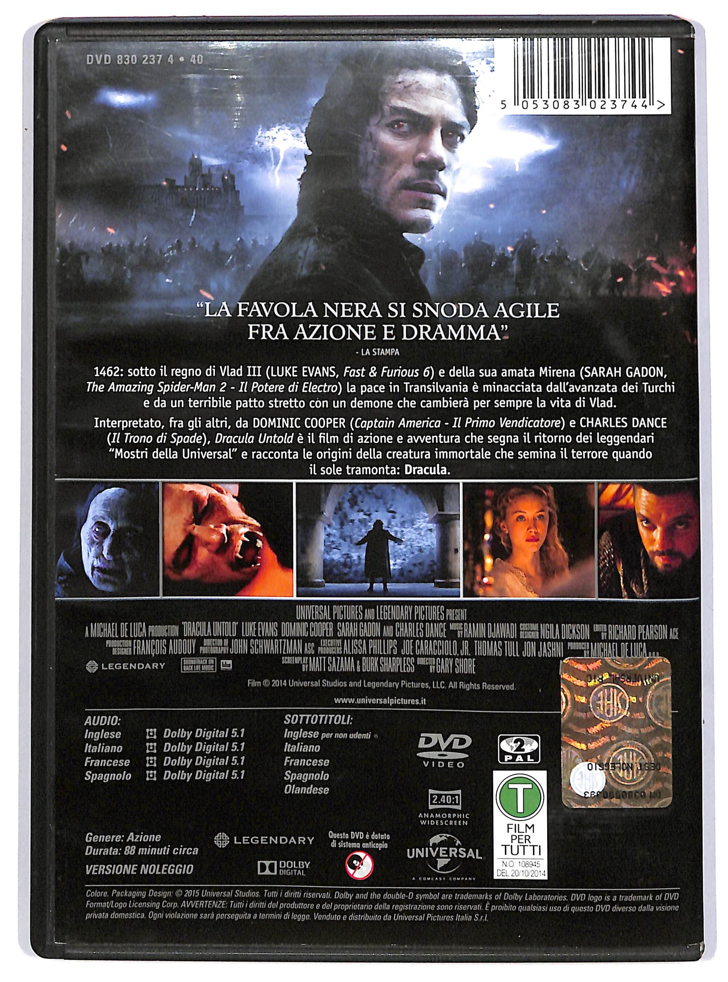 EBOND Dracula Untold Noleggio DVD DB733650