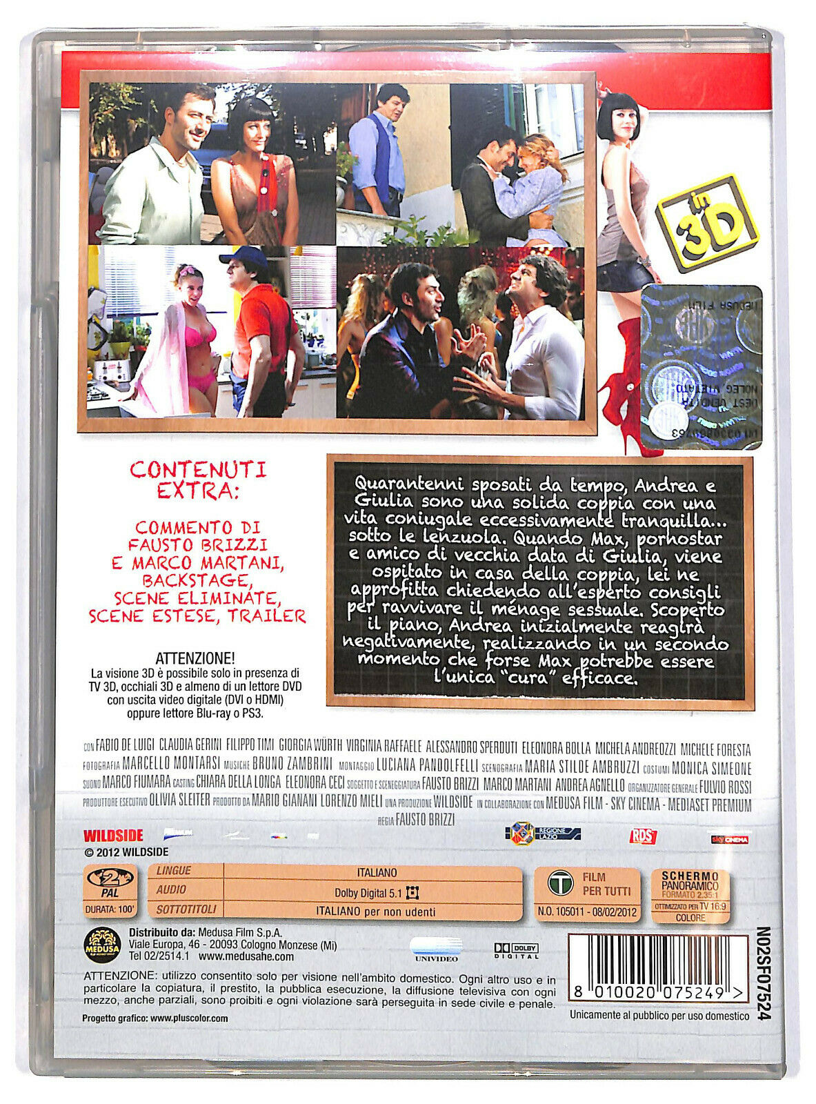 EBOND Com'e Bello Far L'amore 2d + 3d EDizione Speciale NOLEGGIO DVD DB733757