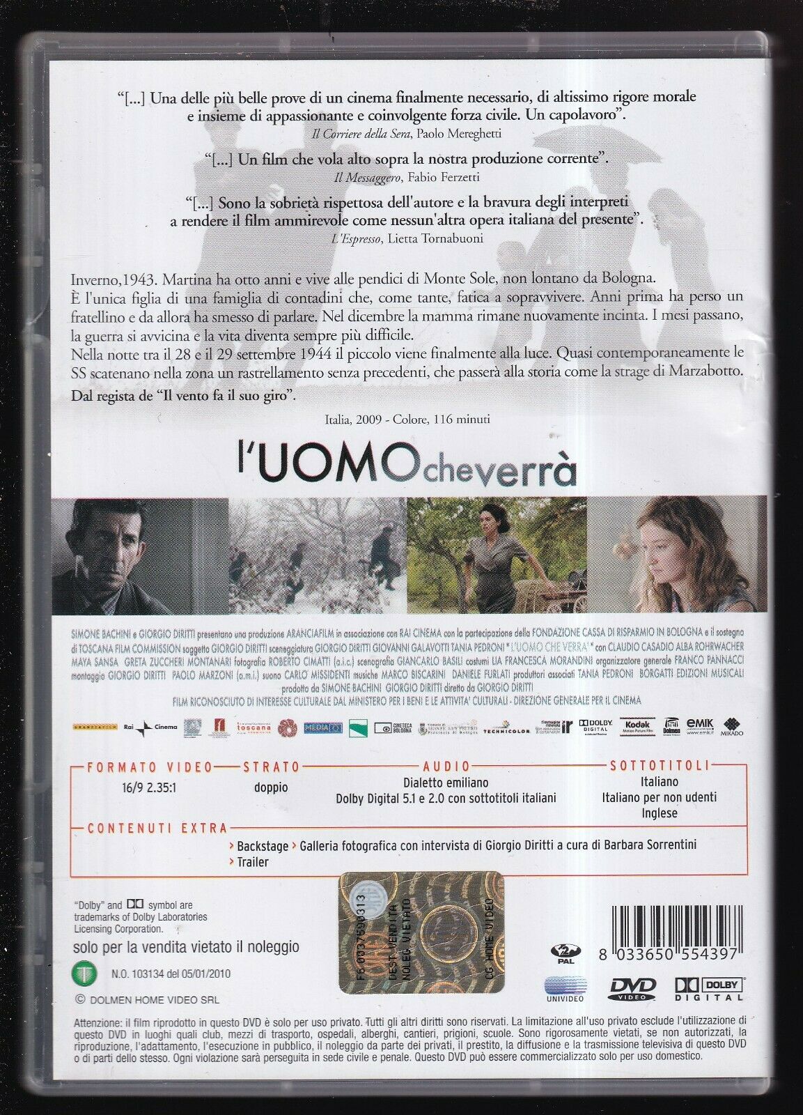 EBOND L'uomo Che Verra NOLEGGIO DVD DB733911