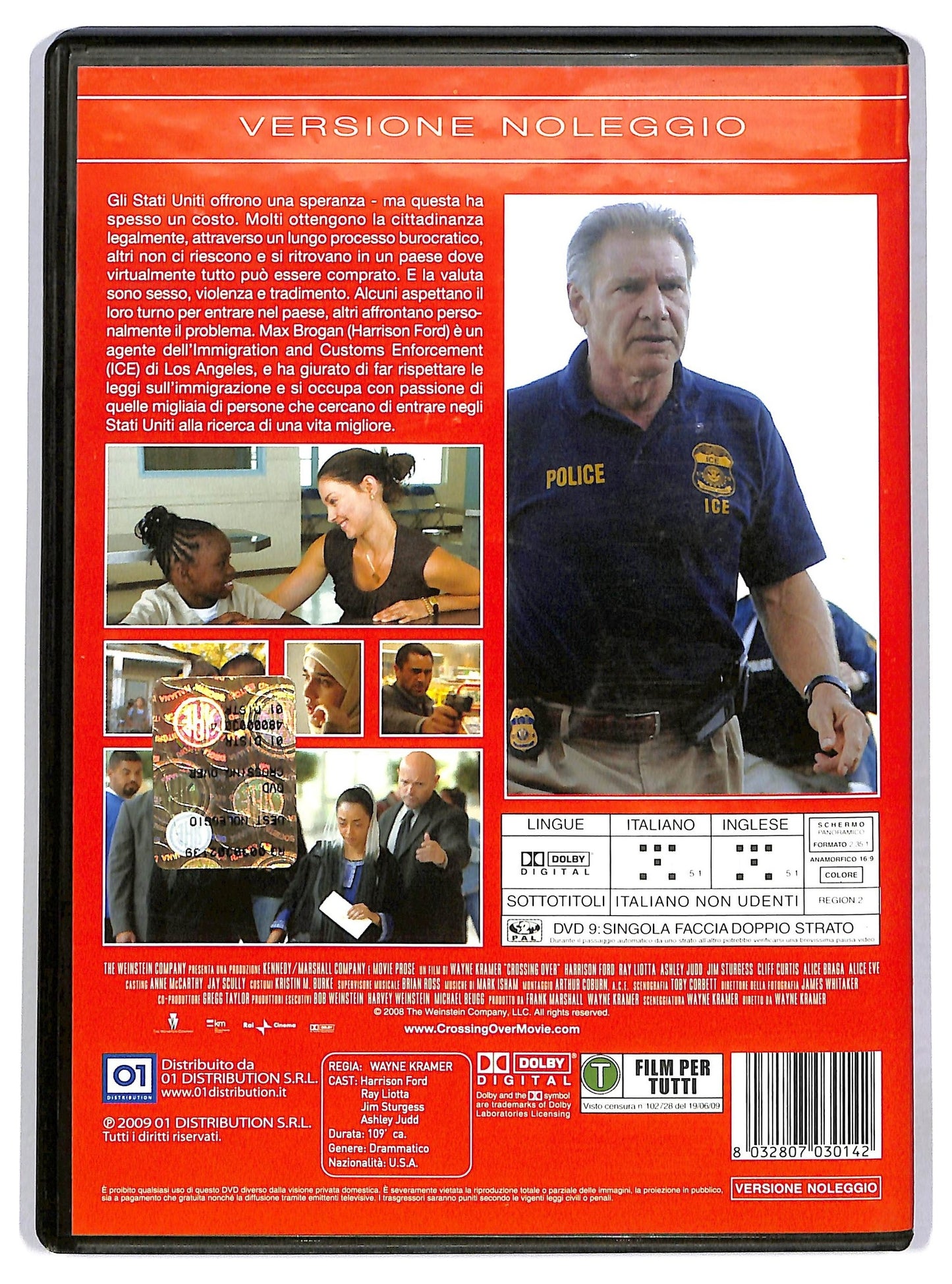EBOND Crossing Over Noleggio DVD DB733923