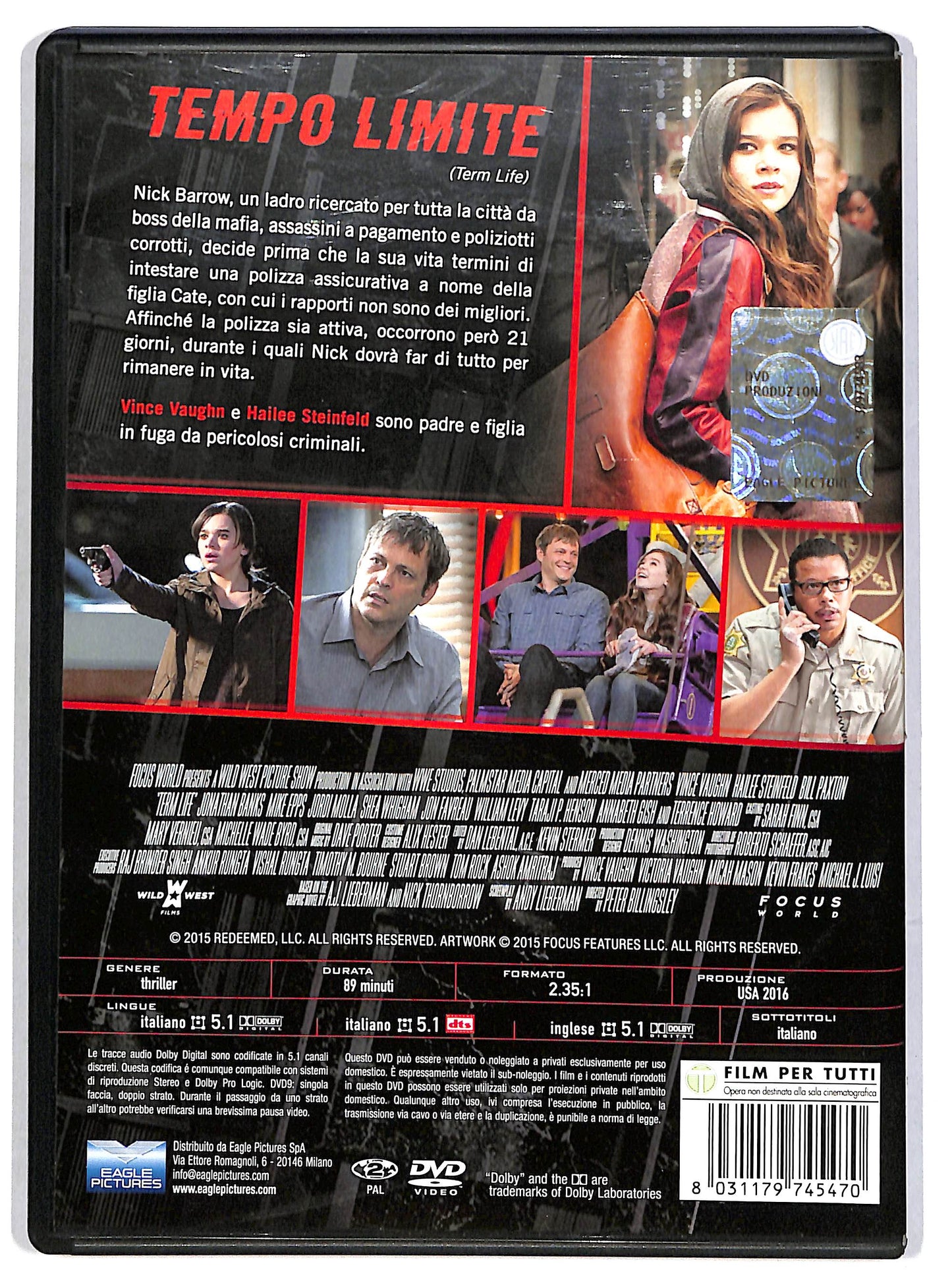 EBOND Tempo Limite NOLEGGIO DVD DB734330