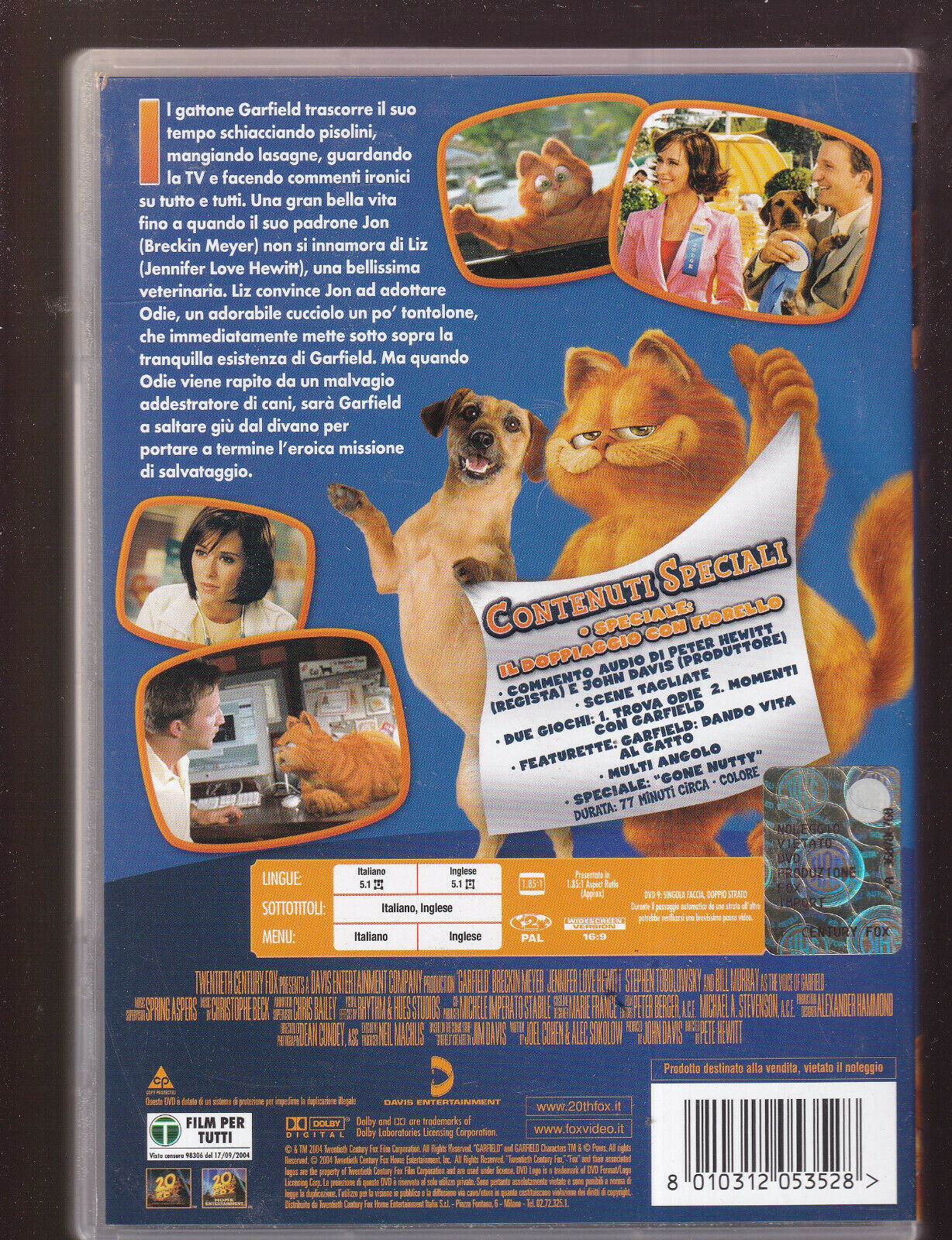 EBOND Garfield Il Film NOLEGGIO DVD DB734354