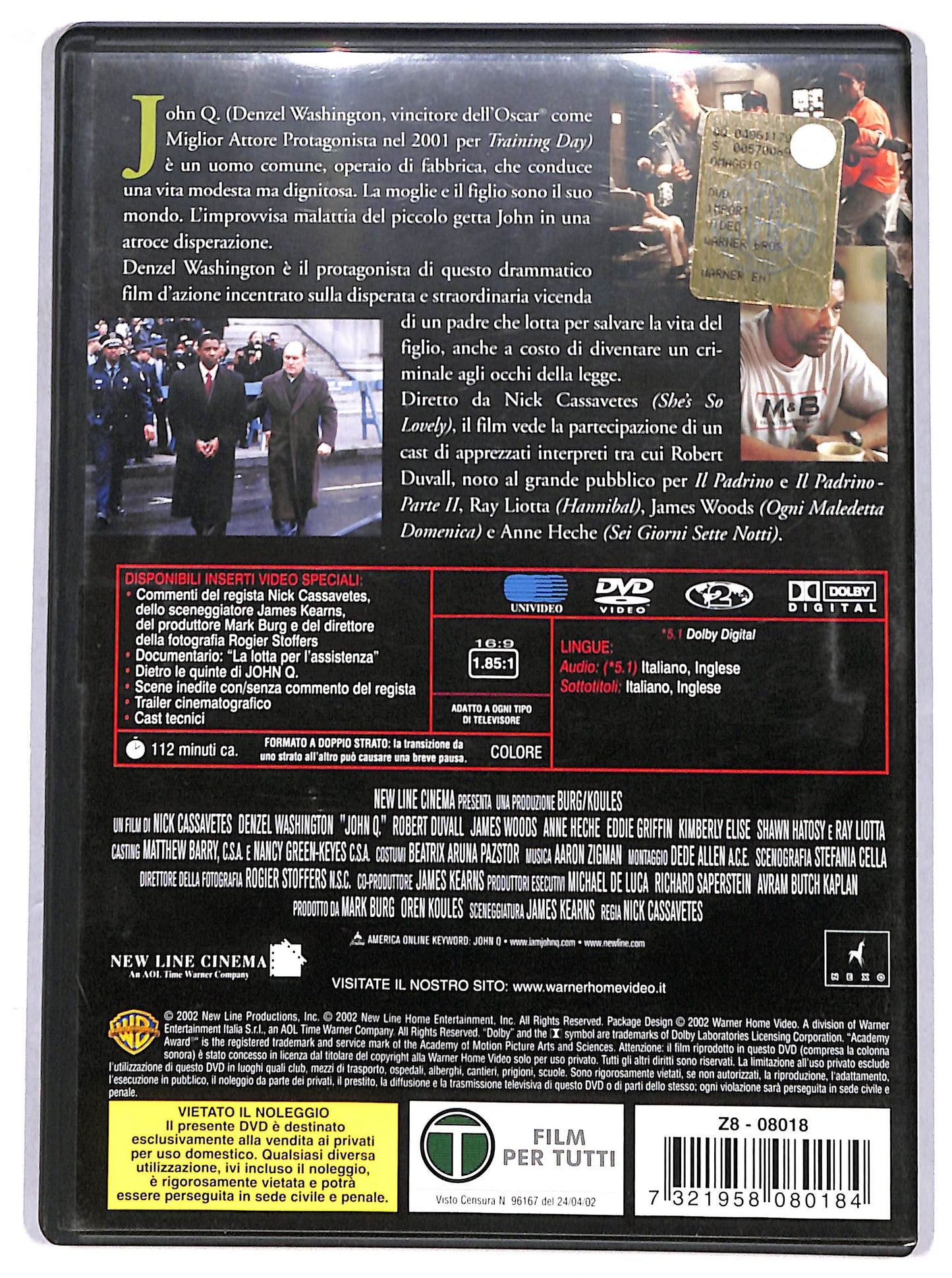 EBOND john q. DVD DB734402