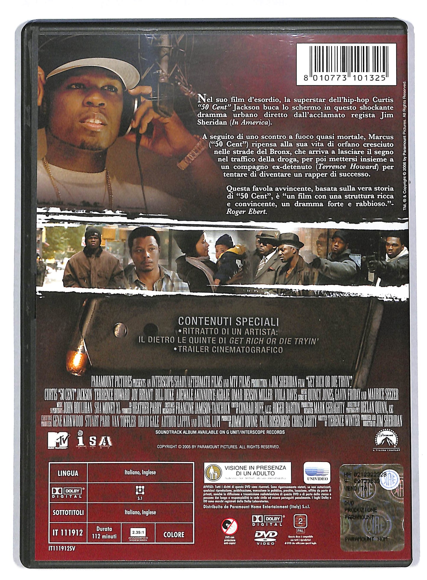 EBOND Get rich or die tryin' DVD DB734403