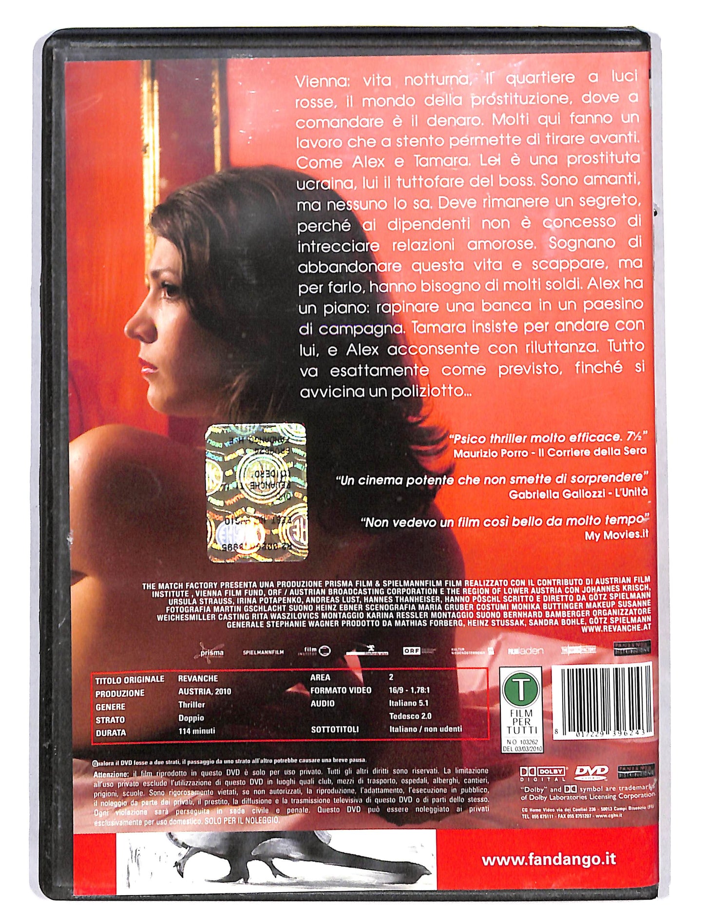 EBOND Revanche ti uccidero NOLEGGIO DVD DB734930