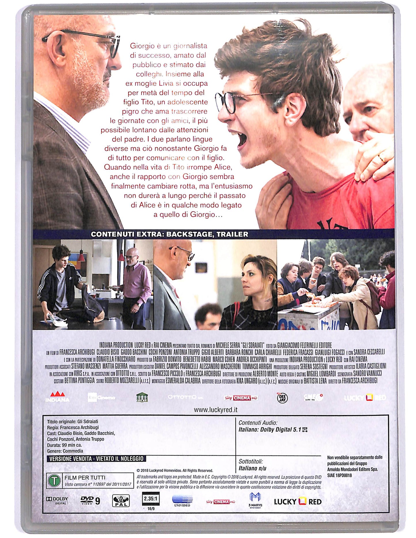 EBOND Gli sdraiati EDITORIALE DVD DB735104