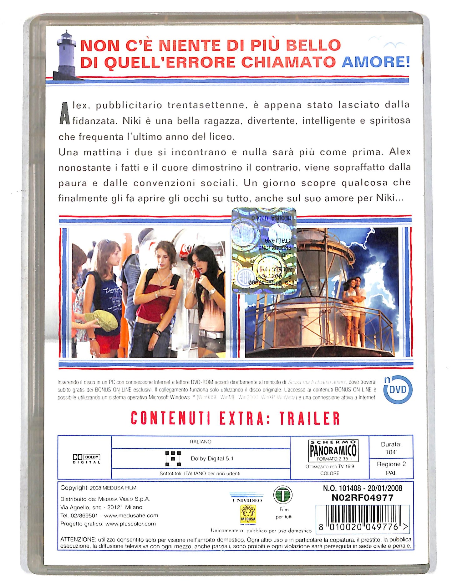 EBOND Scusa ma ti chiamo amore NOLEGGIO DVD DB735116