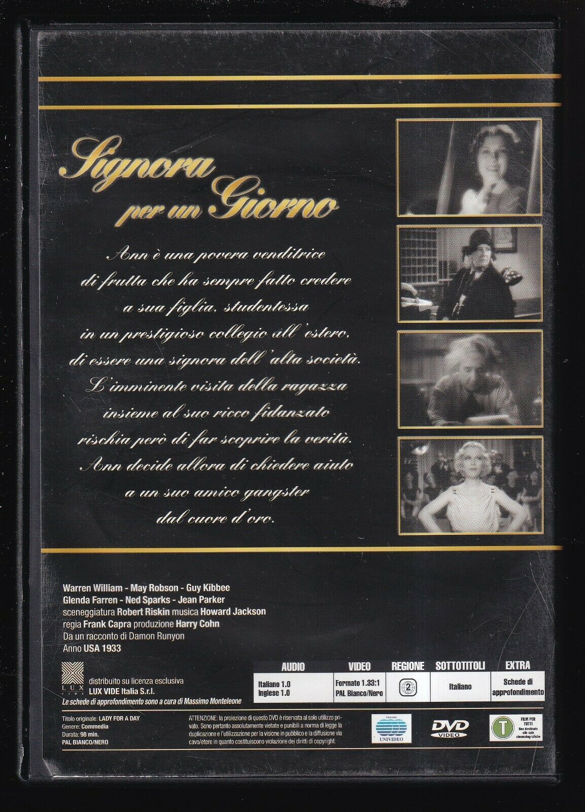EBOND Signora Per Un Giorno Editoriale DVD DB735607