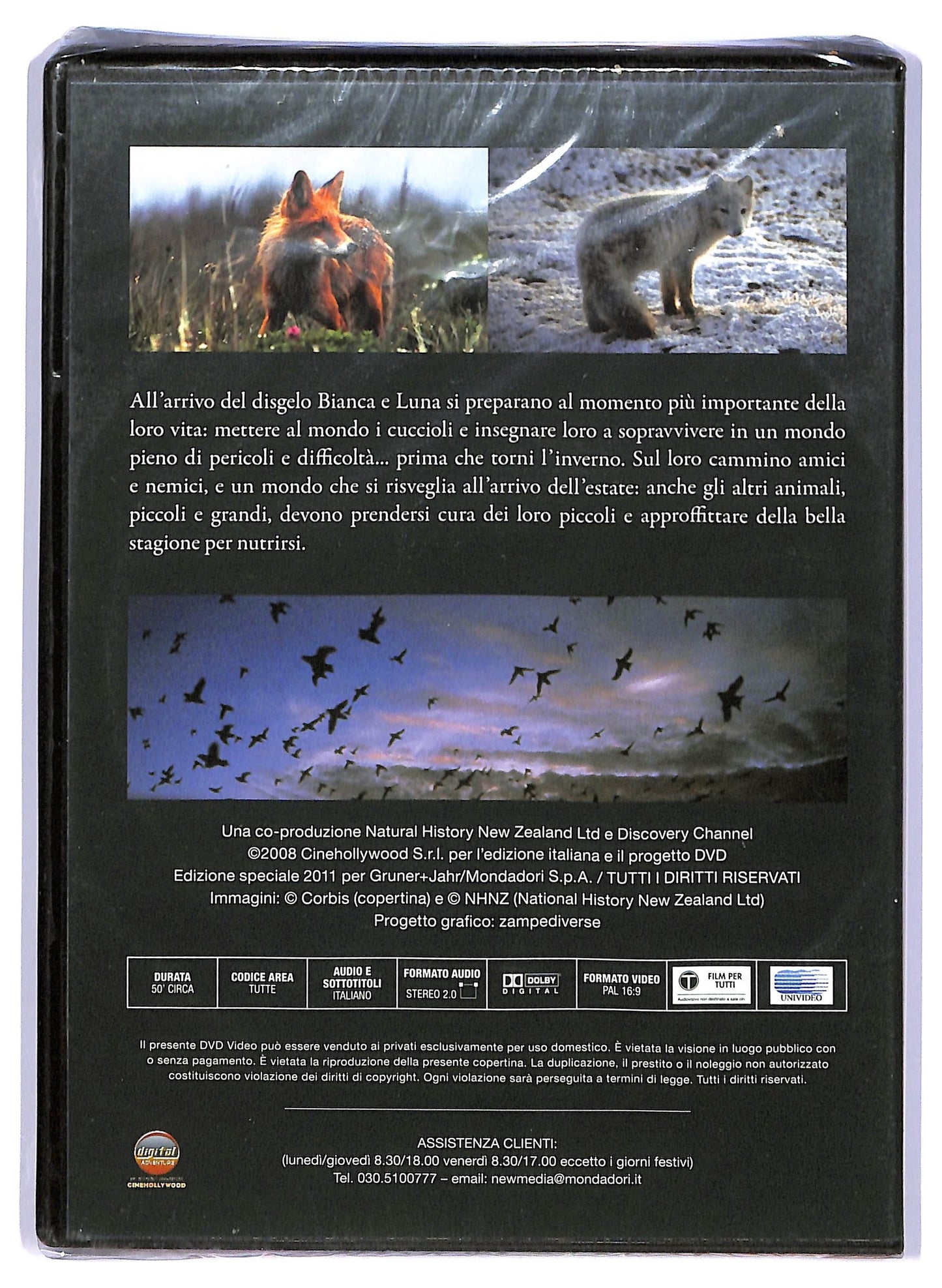 EBOND La storia di due volpi EDITORIALE DVD DB735622