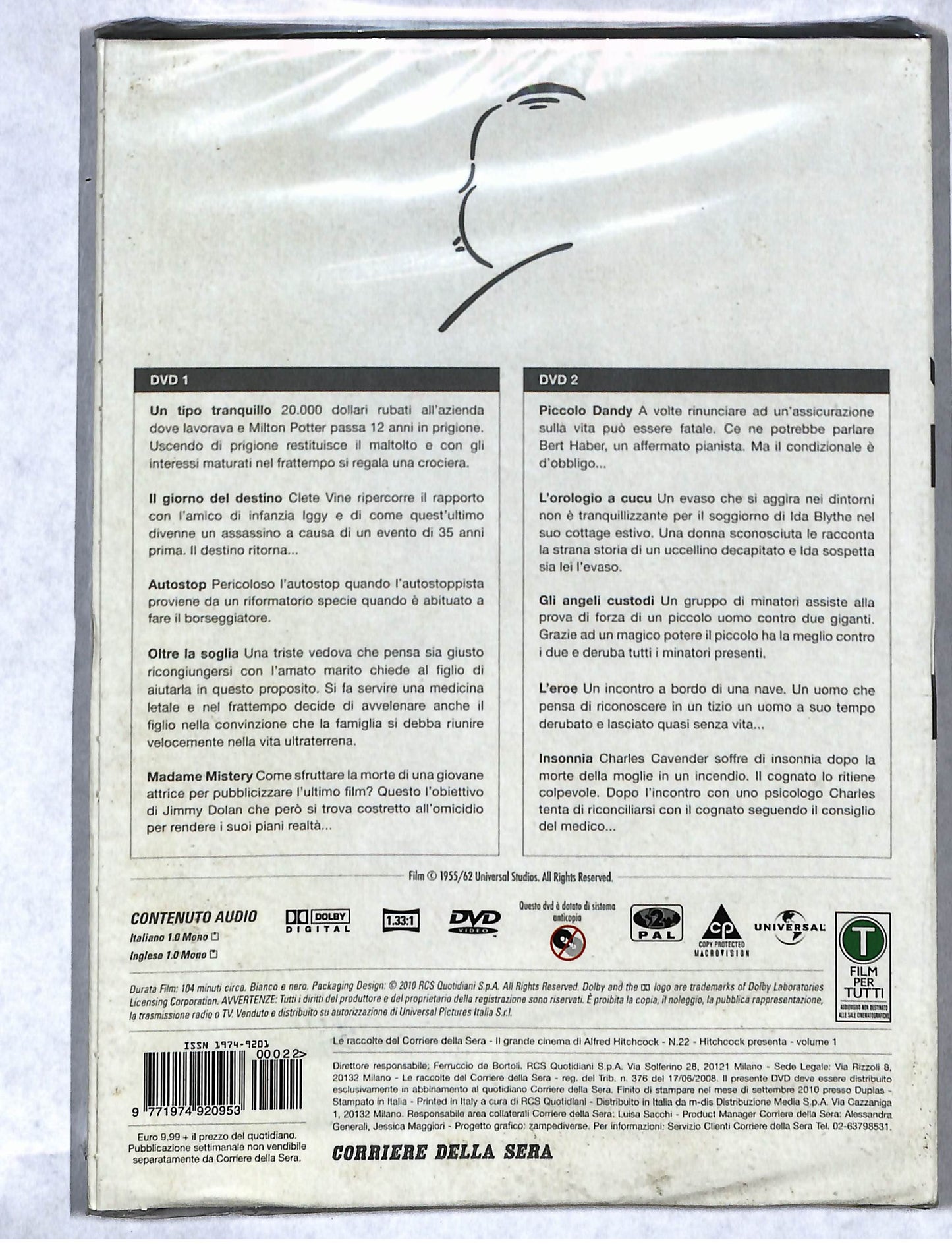 EBOND Hitchcock - Hitchcock presenta volume 1 DVD DB735864