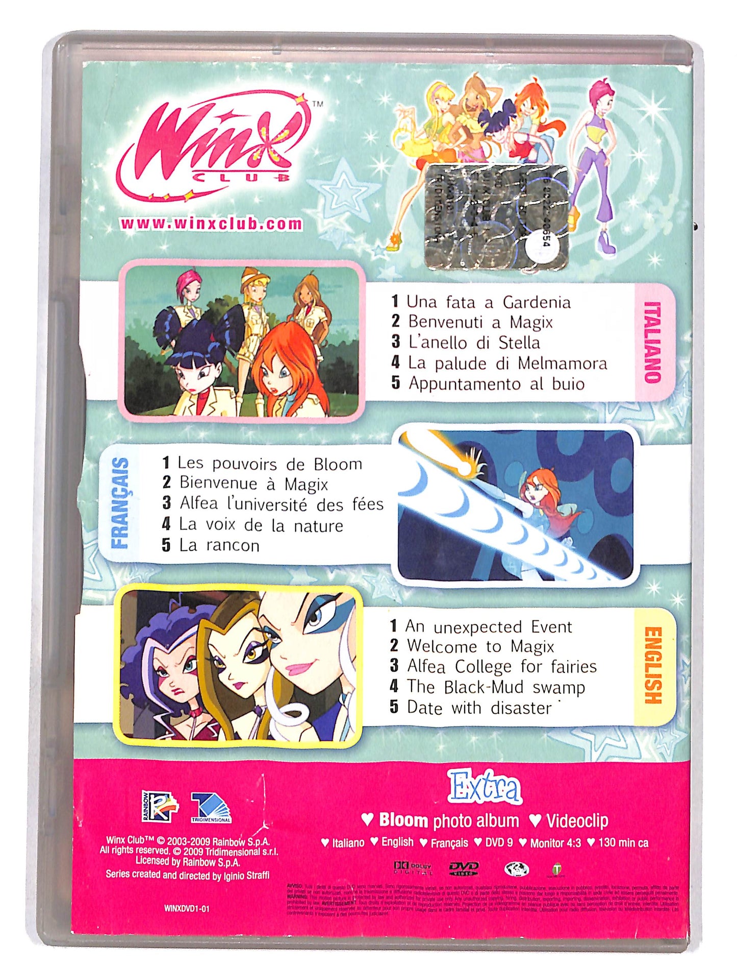EBOND Winx Club vol.1 EDITORIALE DVD DB736102