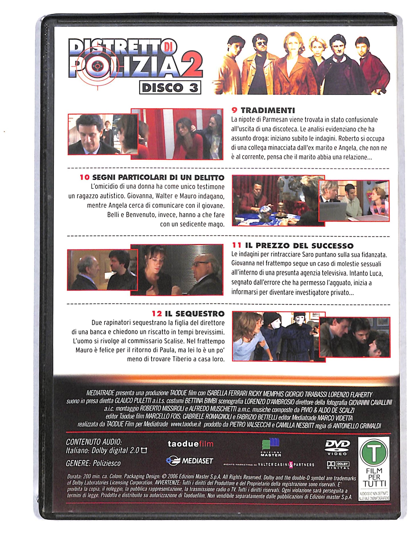 EBOND Distretto di Polizia 2 disco 3 EDITORIALE DVD DB736131