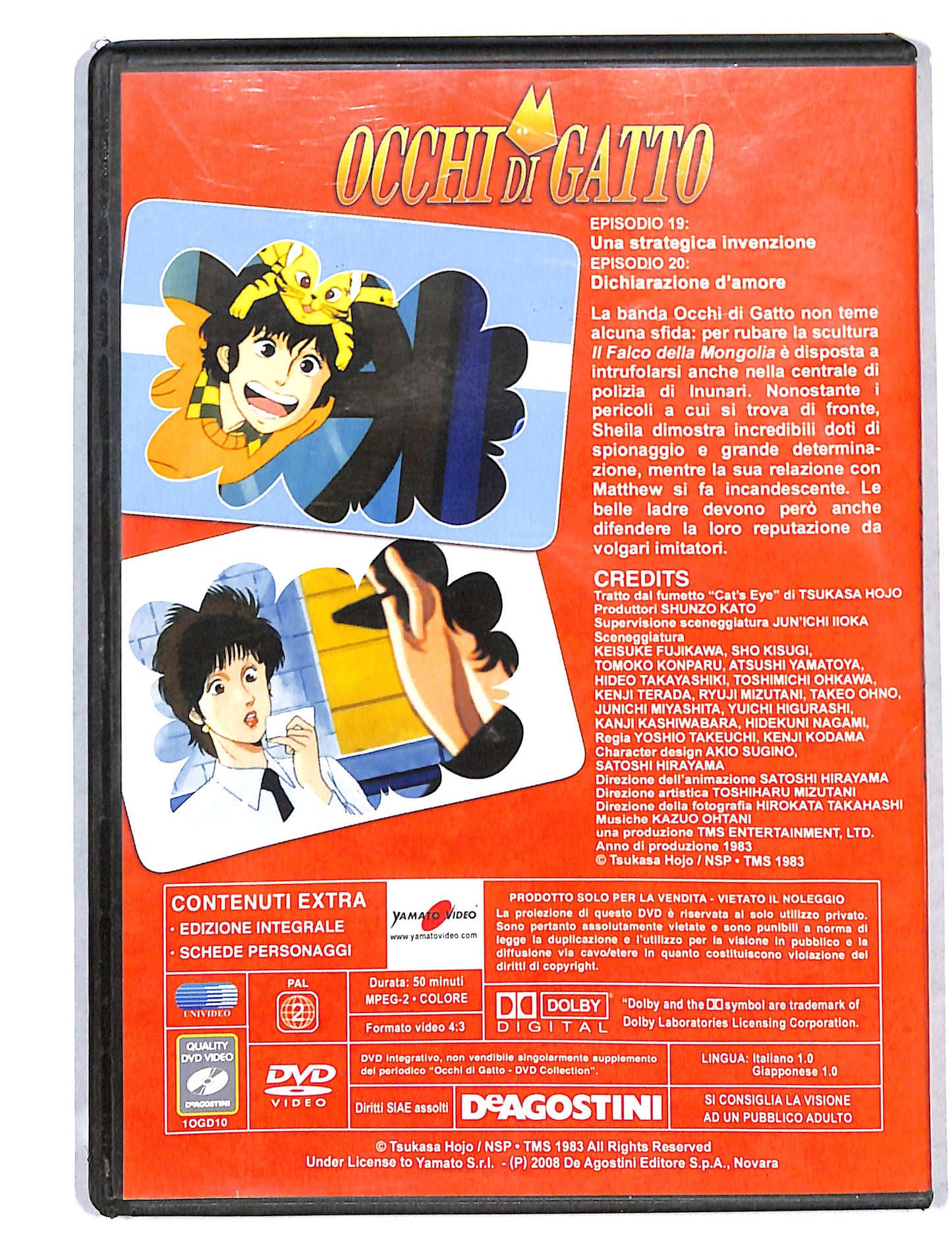 EBOND Occhi di Gatto vol.10 EDITORIALE DVD DB736341