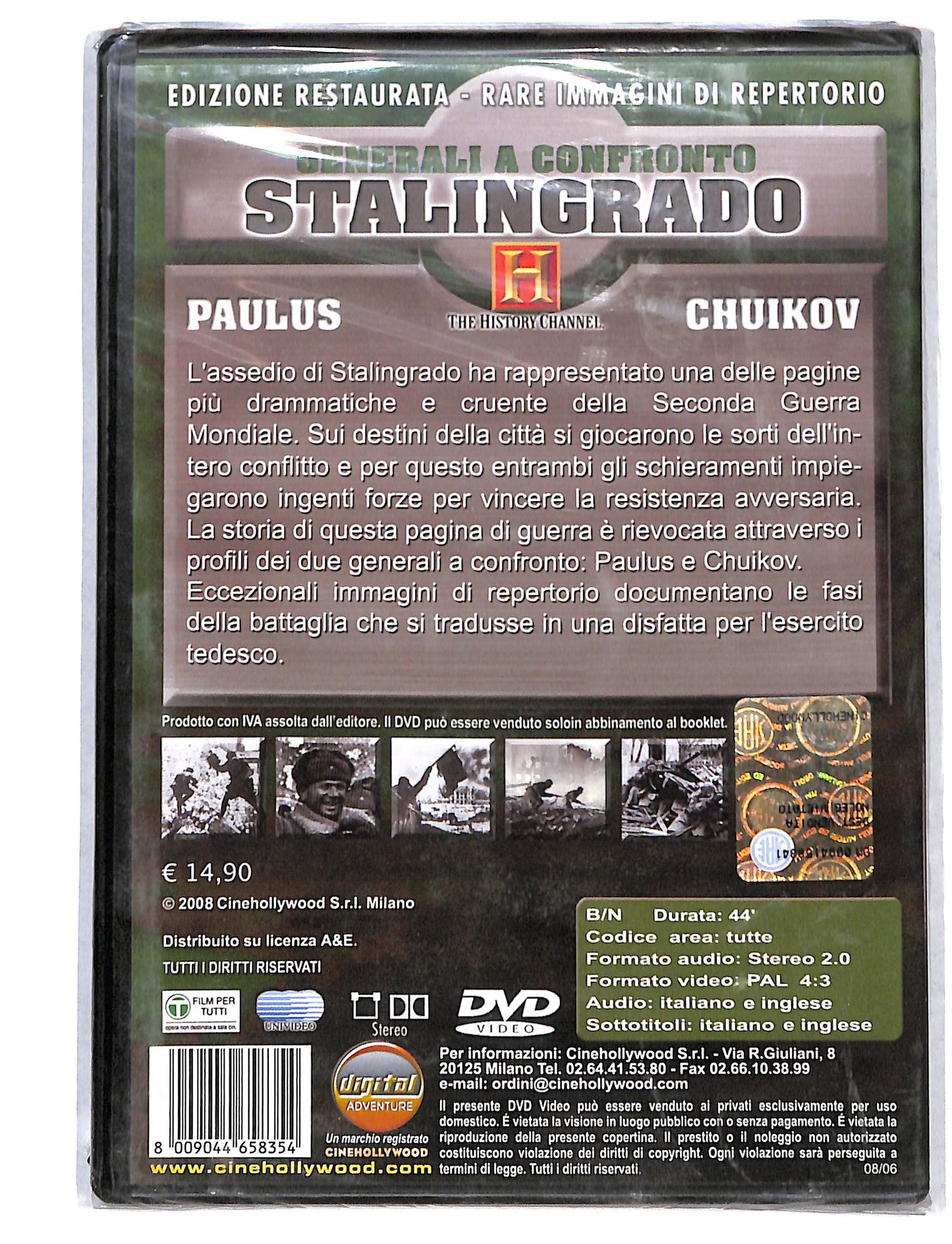 EBOND Generali a confronto Stalingrado EDITORIALE DVD DB736342